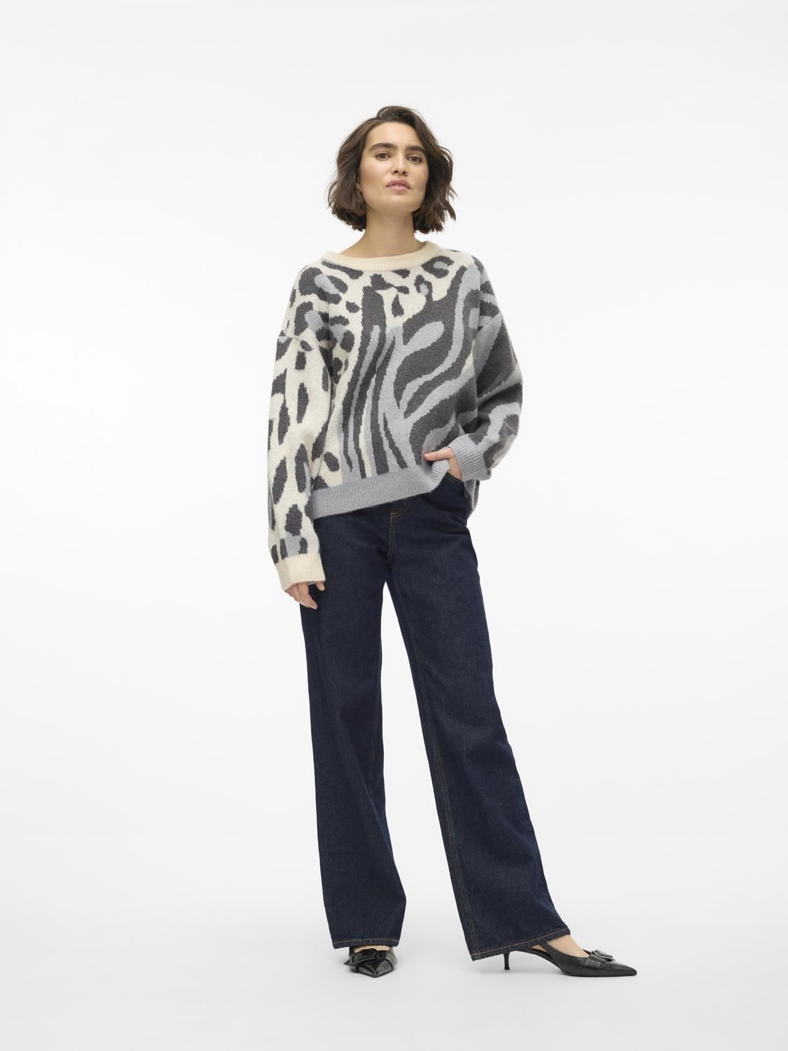 Pulls VMKAI LS O-NECK PULLOVER GA BOO femme beige Vero Moda Pulls VMKAI LS O-NECK PULLOVER GA BOO femme beige Birch