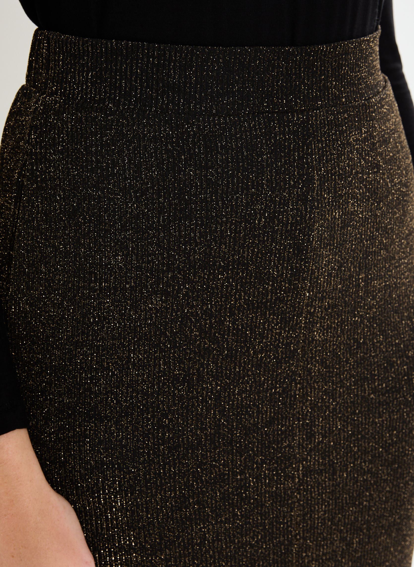 Midi-Röcke VMRITA HW 7/8 SKIRT JRS BTQ damen schwarz Vero Moda Midi-Röcke VMRITA HW 7/8 SKIRT JRS BTQ damen schwarz BLACK