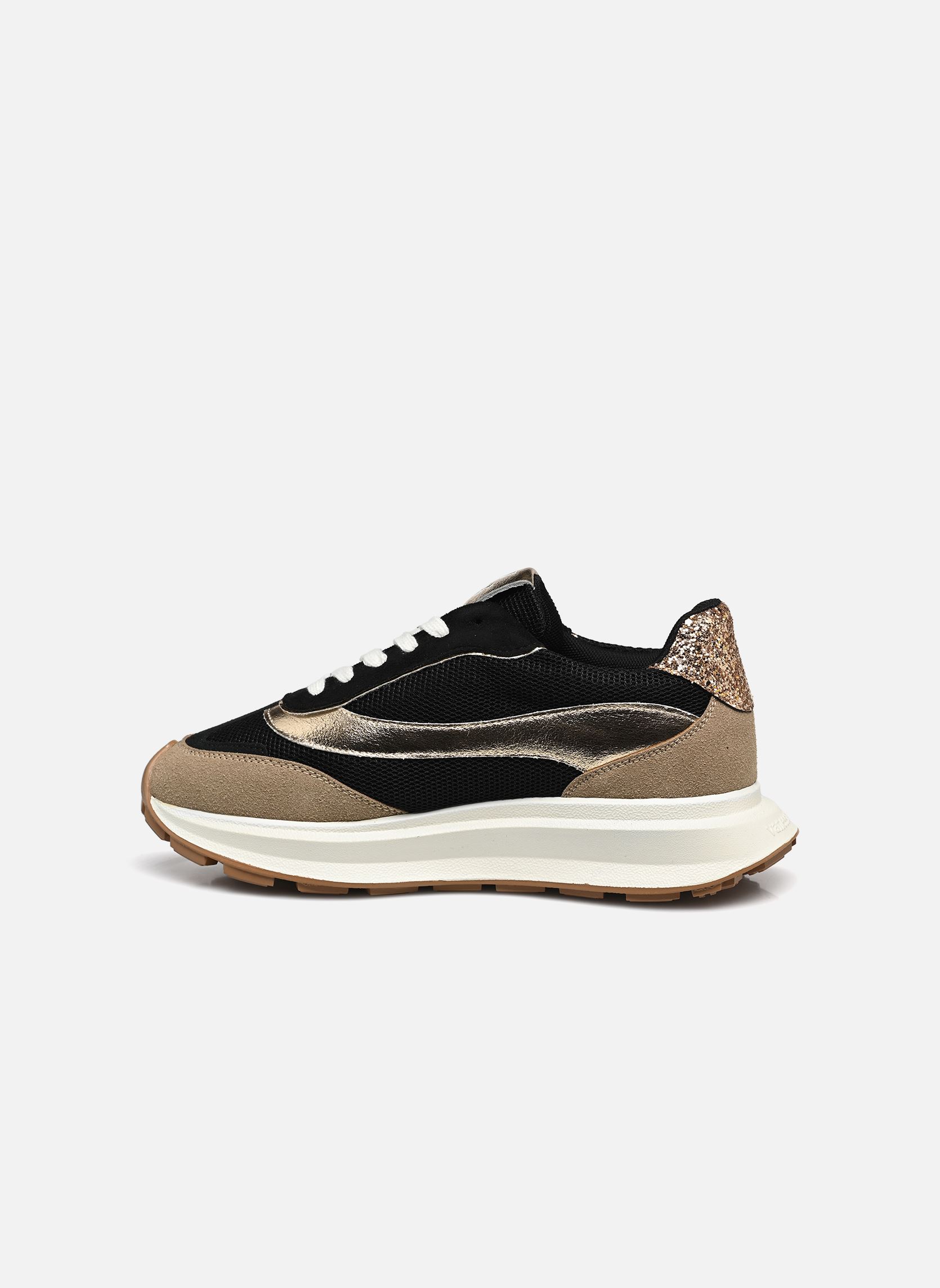 Baskets ALICIA femme noir Vanessa Wu Baskets ALICIA femme noir OR