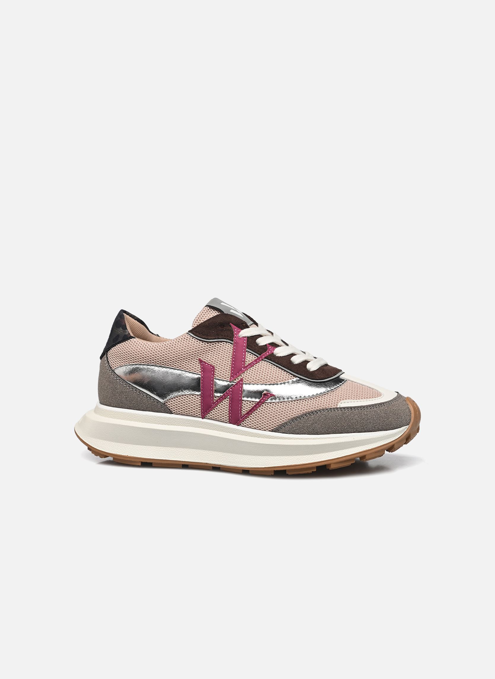 Baskets ALICIA femme multicolore Vanessa Wu Baskets ALICIA femme multicolore ARGENT