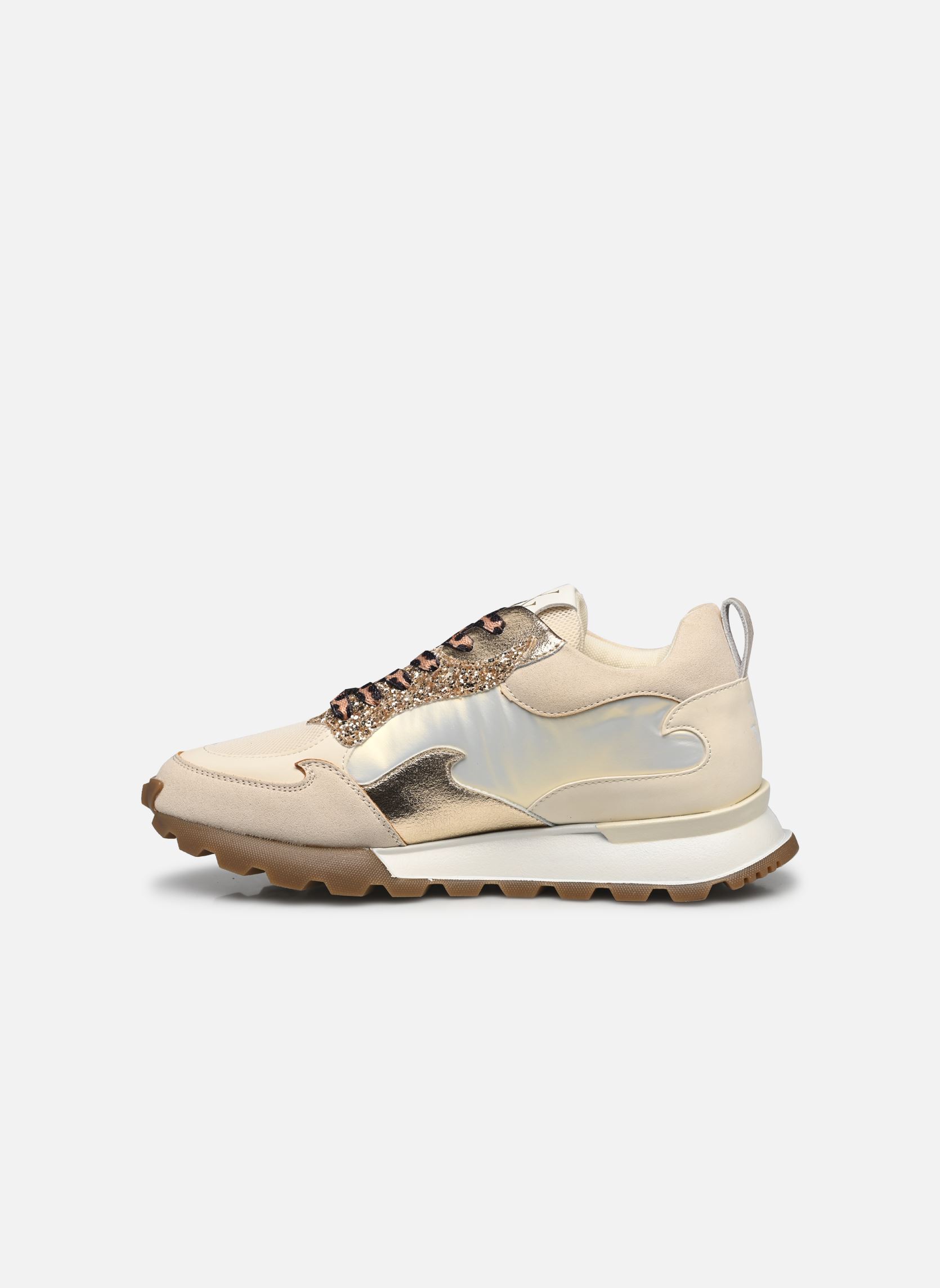 Niedrige Sneaker LOUISA damen mehrfarbig Vanessa Wu Niedrige Sneaker LOUISA damen mehrfarbig Beige