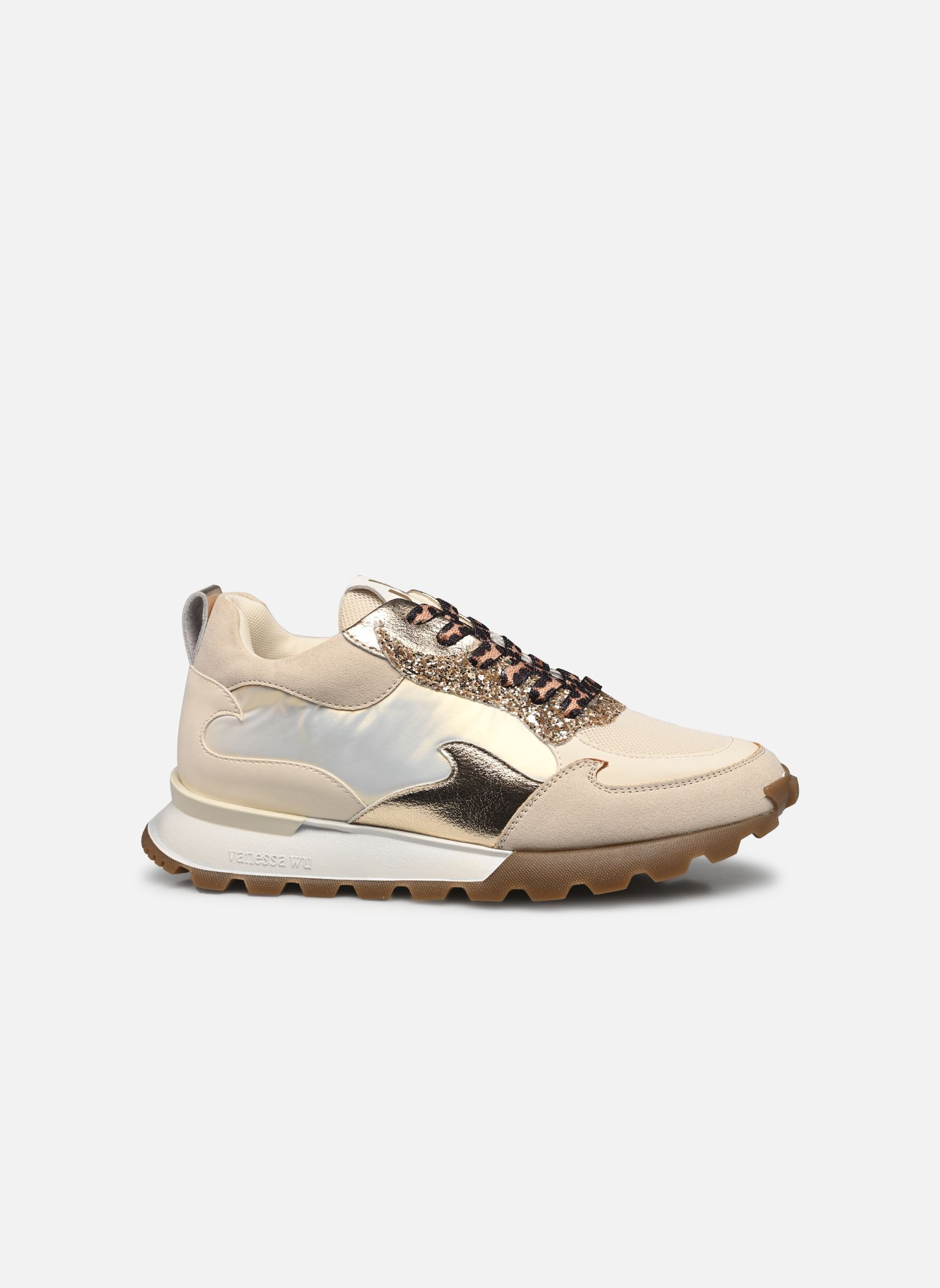 Niedrige Sneaker LOUISA damen mehrfarbig Vanessa Wu Niedrige Sneaker LOUISA damen mehrfarbig Beige