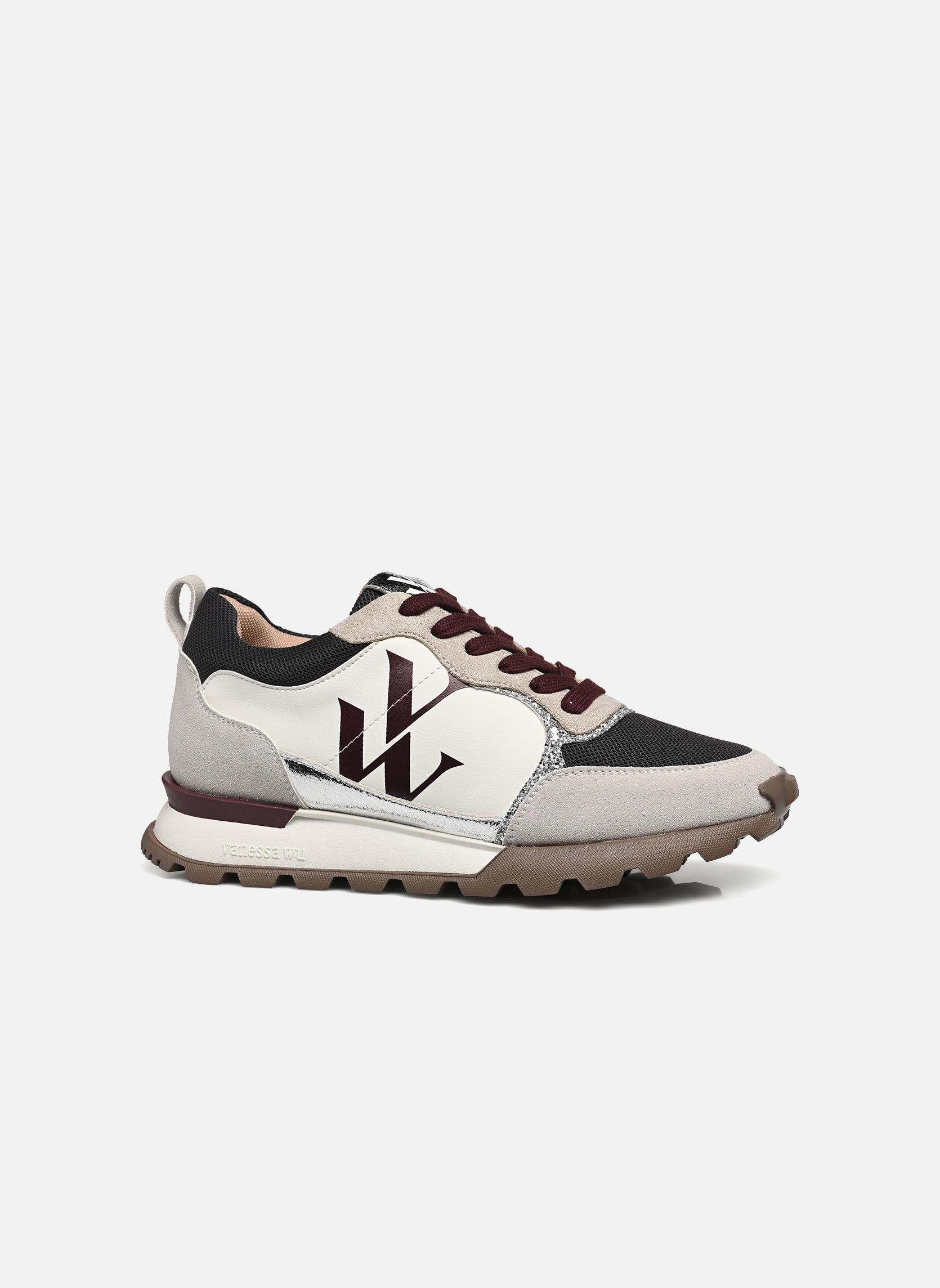 Baskets basses ADELE femme multicolore Vanessa Wu Baskets basses ADELE femme multicolore GRIS