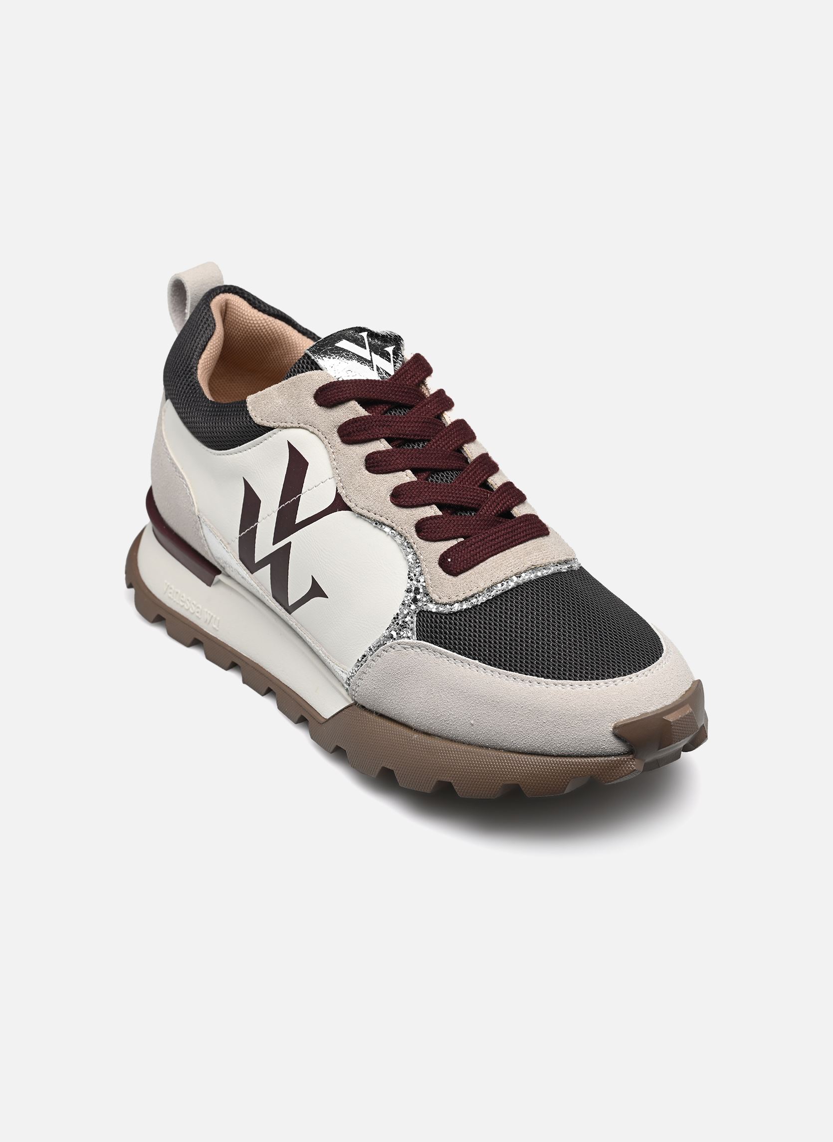 Baskets basses ADELE femme multicolore Vanessa Wu Baskets basses ADELE femme multicolore GRIS
