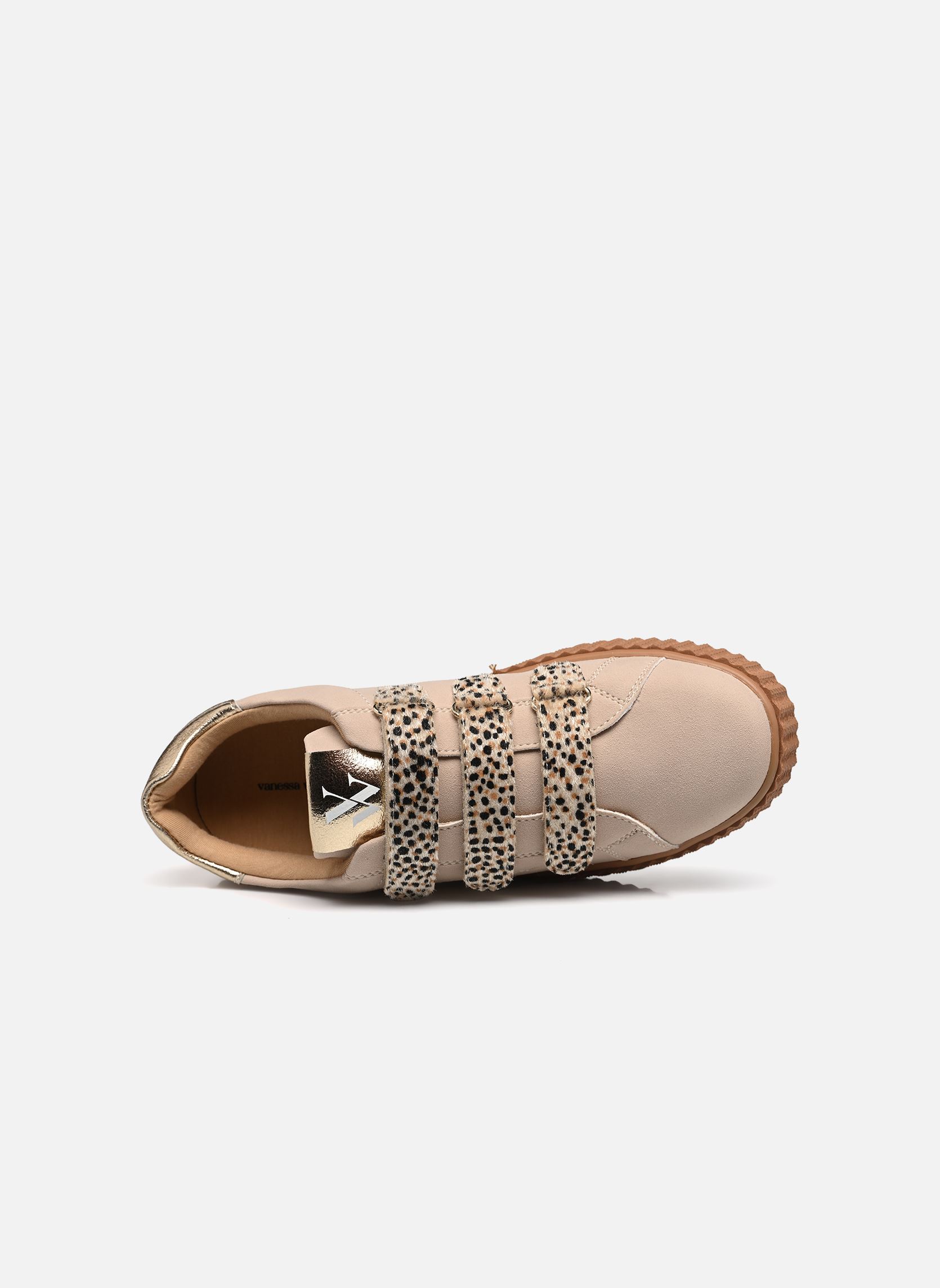Lage sneakers ABY dames beige Vanessa Wu Lage sneakers ABY dames beige BEIGE