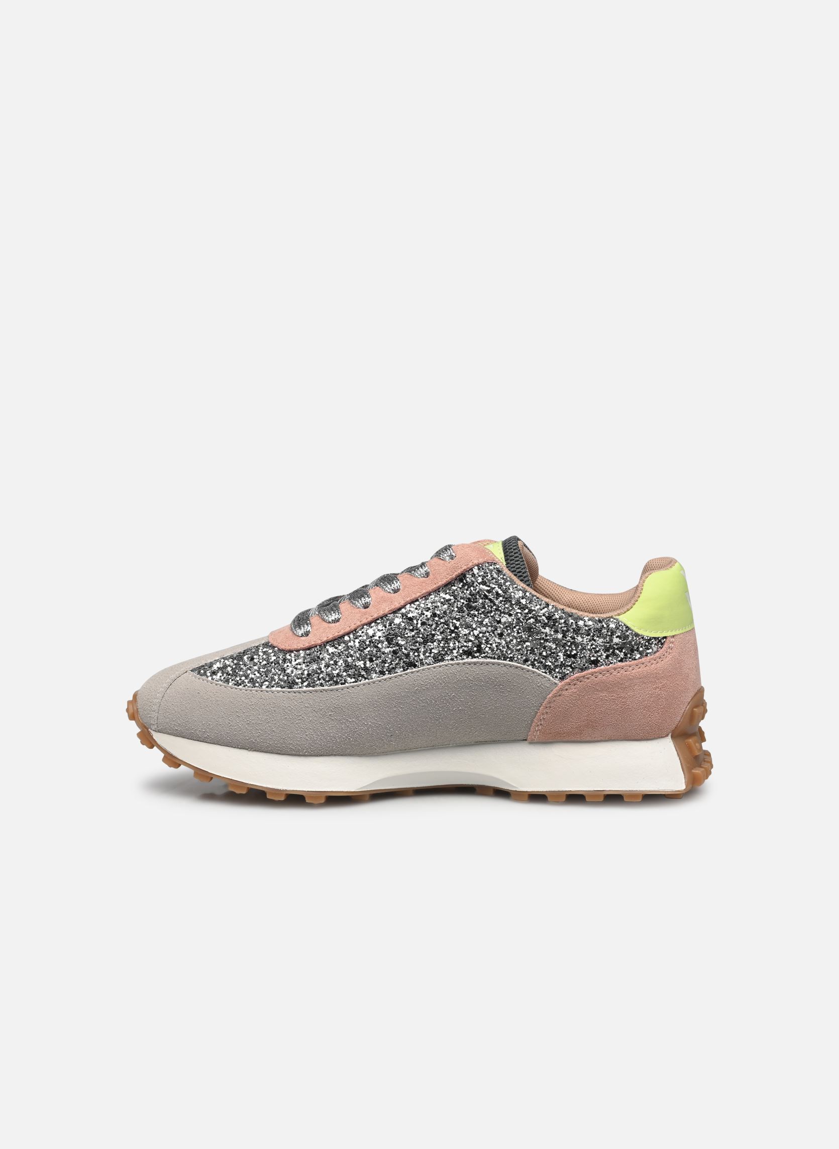 Baskets MONA femme multicolore Vanessa Wu Baskets MONA femme multicolore Gris