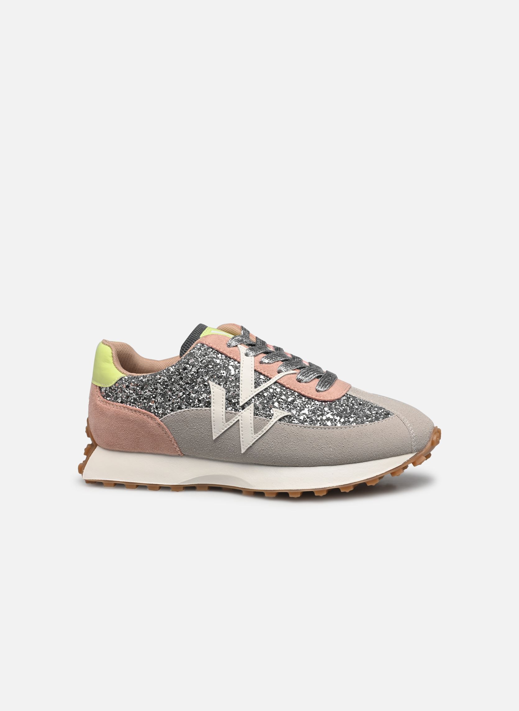 Baskets MONA femme multicolore Vanessa Wu Baskets MONA femme multicolore Gris