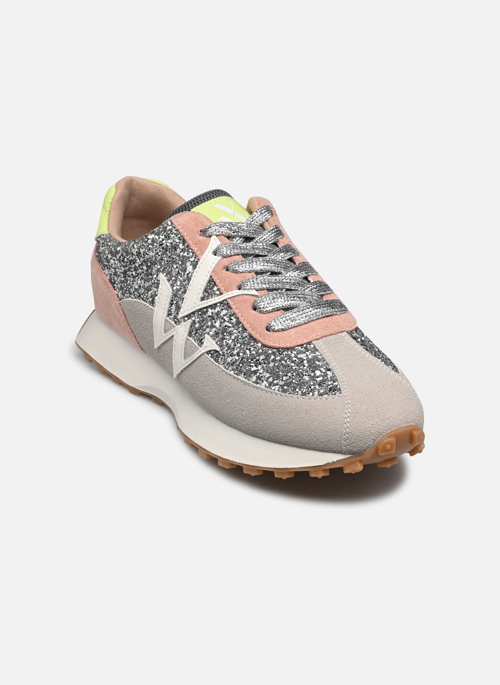 Baskets MONA femme multicolore Vanessa Wu Baskets MONA femme multicolore Gris