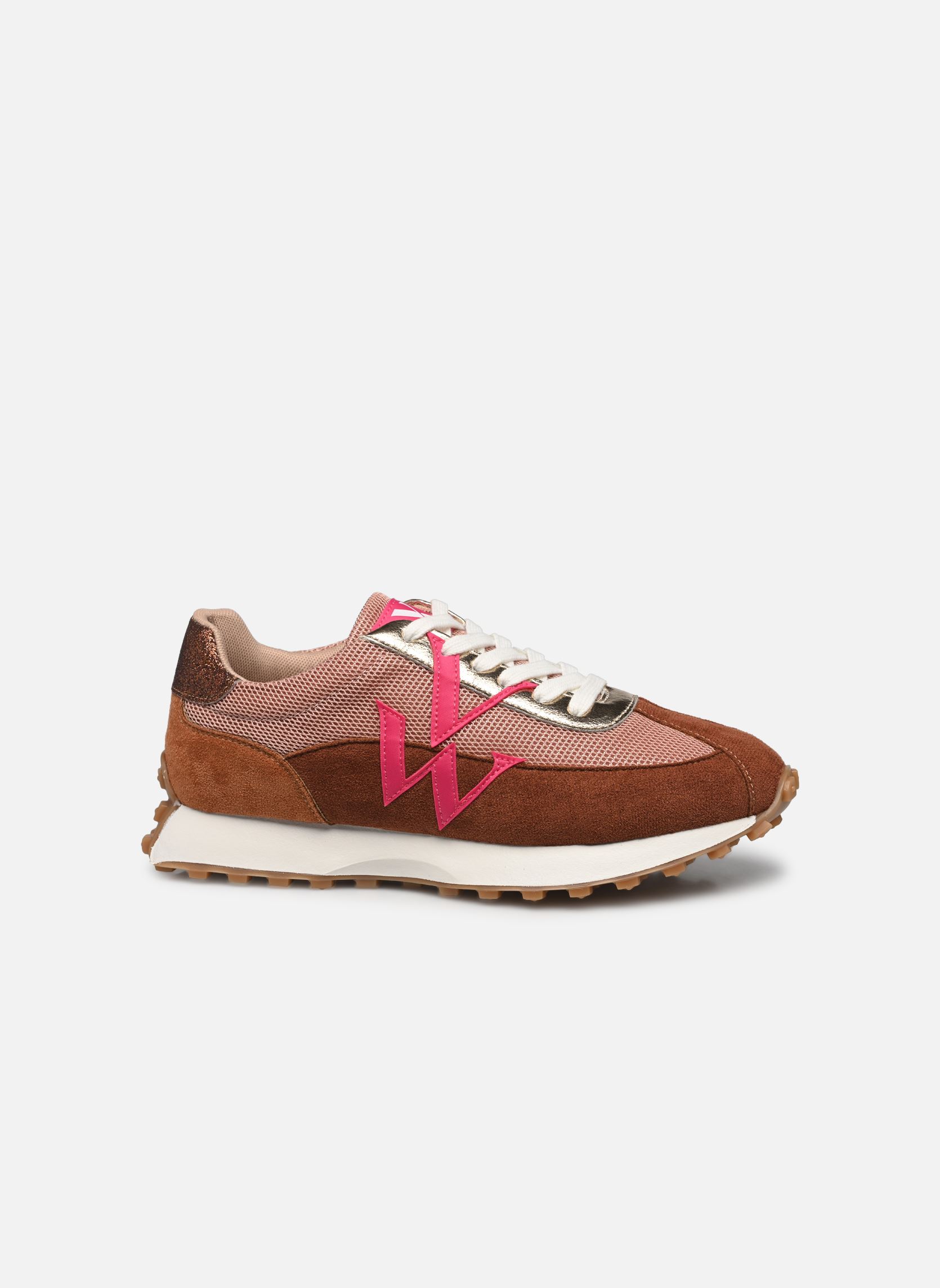 Baskets MONA femme multicolore Vanessa Wu Baskets MONA femme multicolore Brique