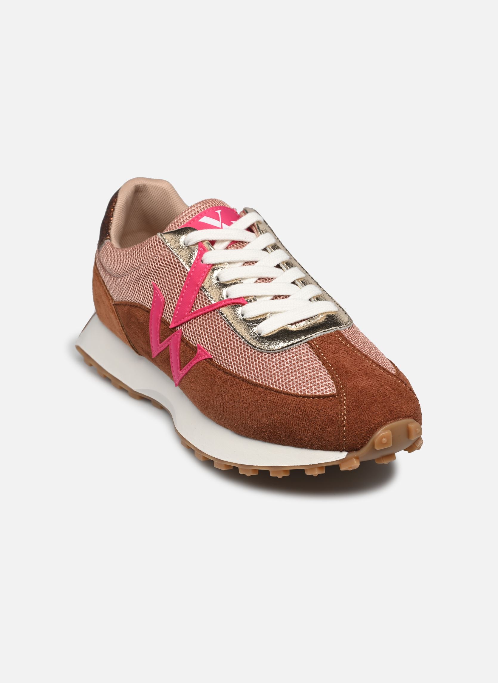 Baskets MONA femme multicolore Vanessa Wu Baskets MONA femme multicolore Brique