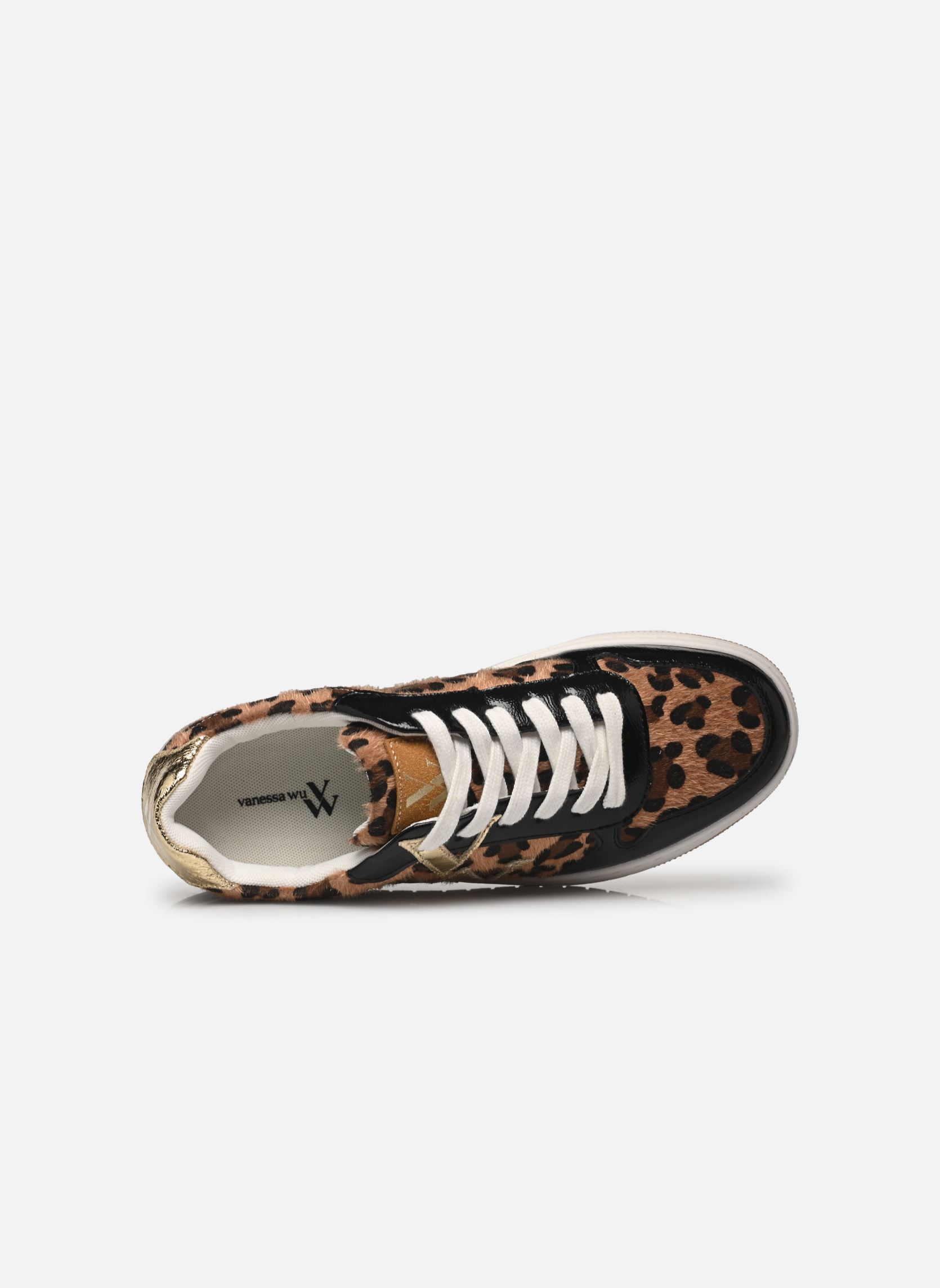 Baskets KASIA femme multicolore Vanessa Wu Baskets KASIA femme multicolore Or