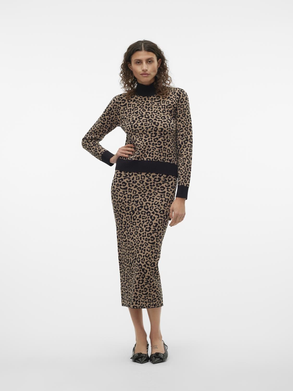 Jupes mi-longues VMARIA ART NW PENCIL SKIRT GA femme multicolore Vero Moda Jupes mi-longues VMARIA ART NW PENCIL SKIRT GA femme multicolore BLACK