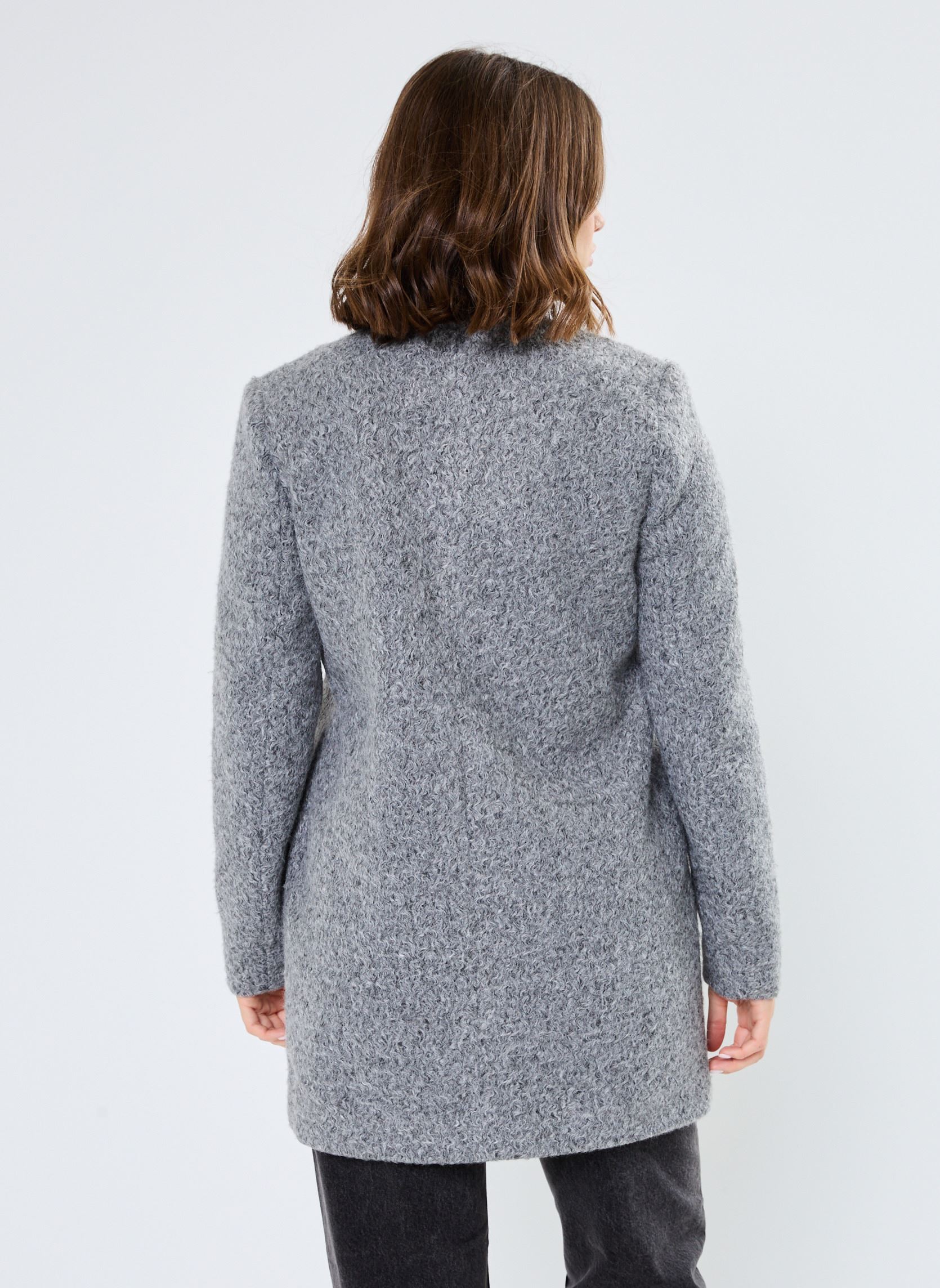 Jassen VMELITEKATRINE JACKET NOOS dames grijs Vero Moda Jassen VMELITEKATRINE JACKET NOOS dames grijs Medium Grey Melange