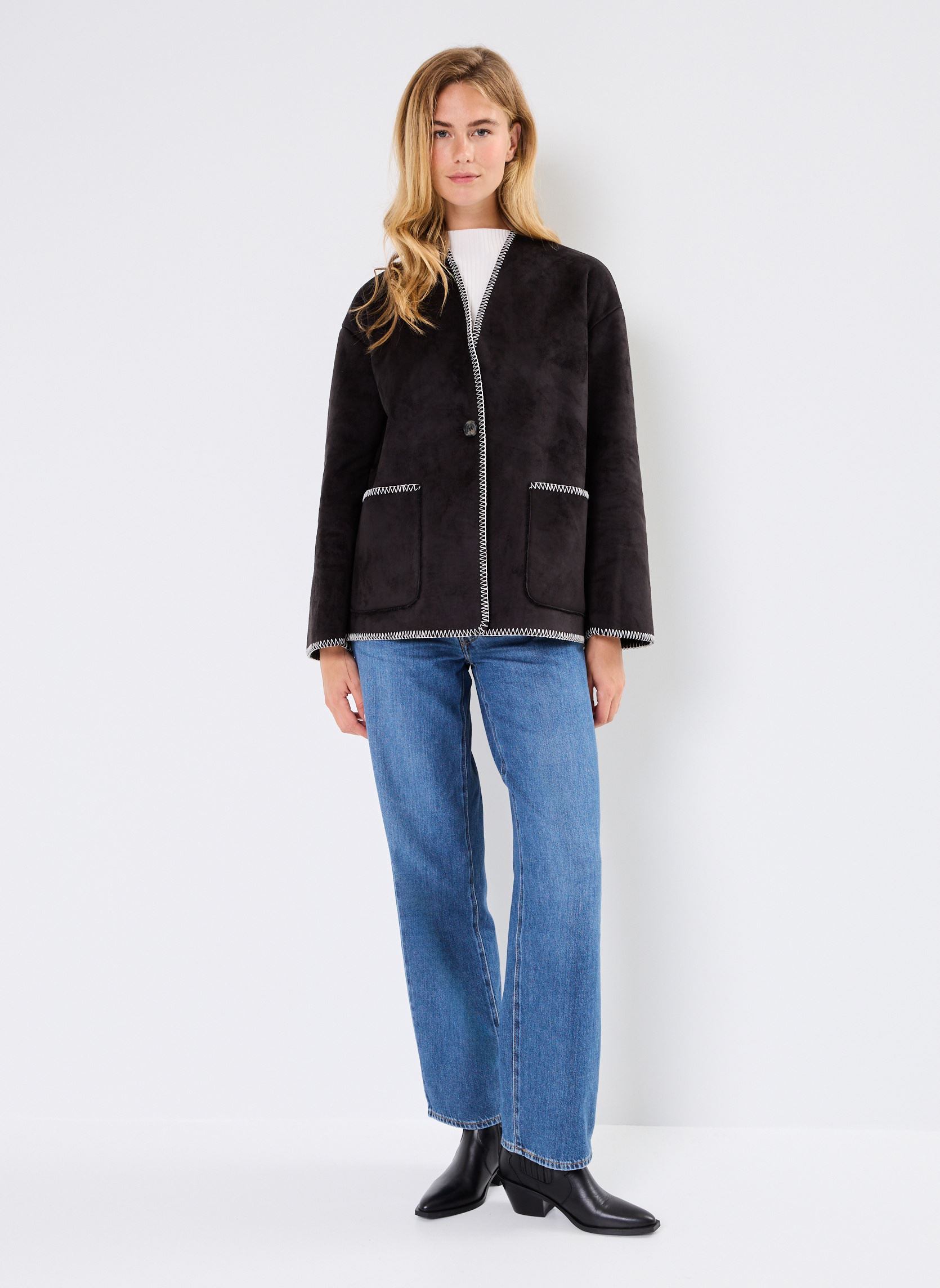 Jassen VMLIVA JACKET dames zwart Vero Moda Jassen VMLIVA JACKET dames zwart Black