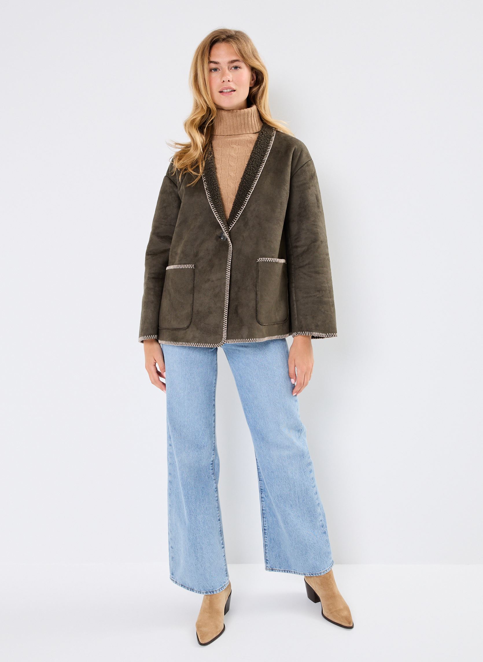 Jacken VMLIVA JACKET damen grün Vero Moda Jacken VMLIVA JACKET damen grün Peat