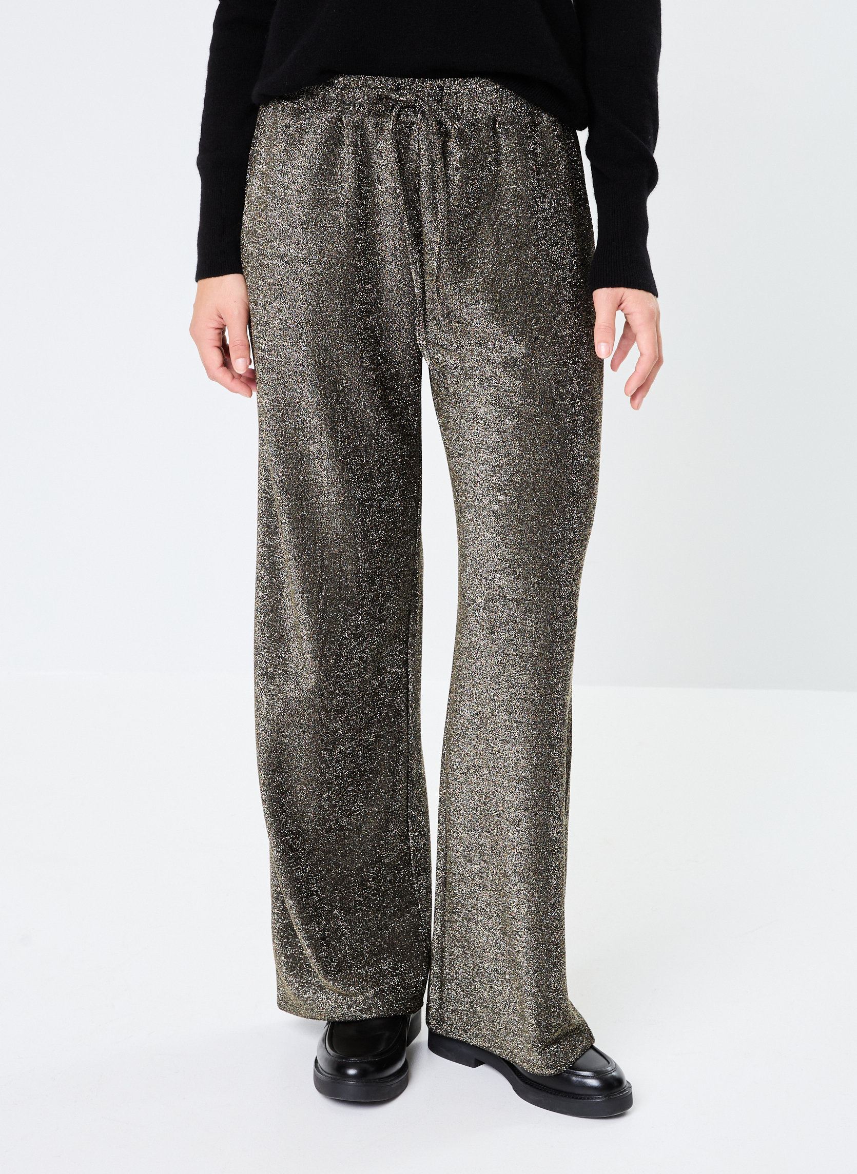 Vêtements Vero Moda VMROXANNE MW PANTS JRS BTQ GA pour Accessoires - vue 1