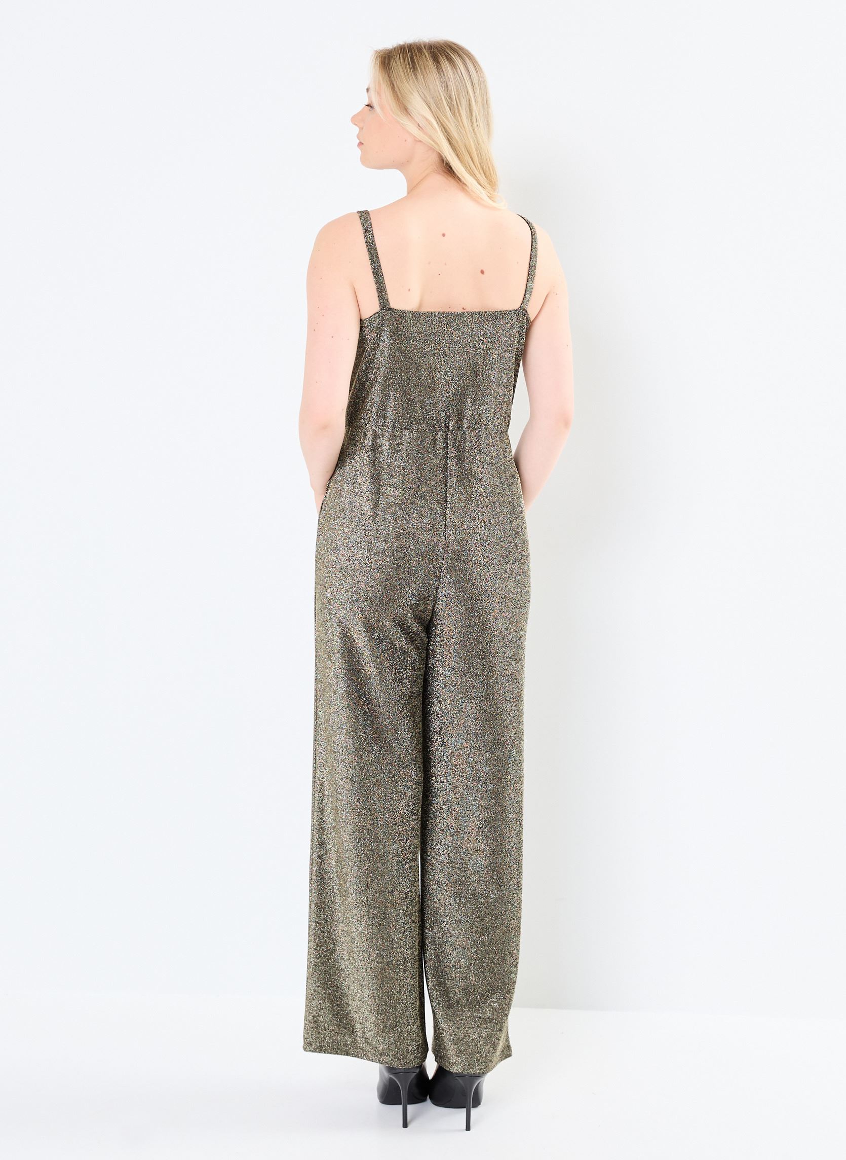 Jumpsuits VMROXANNE S/L JUMPSUIT JRS BTQ GA damen schwarz Vero Moda Jumpsuits VMROXANNE S/L JUMPSUIT JRS BTQ GA damen schwarz Black