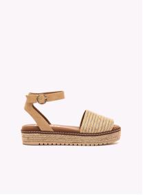 Sandales Sandales compensées Femme MTNG AMELIE marron femme beige MTNG Sandales Sandales compensées Femme MTNG AMELIE marron femme beige Crème