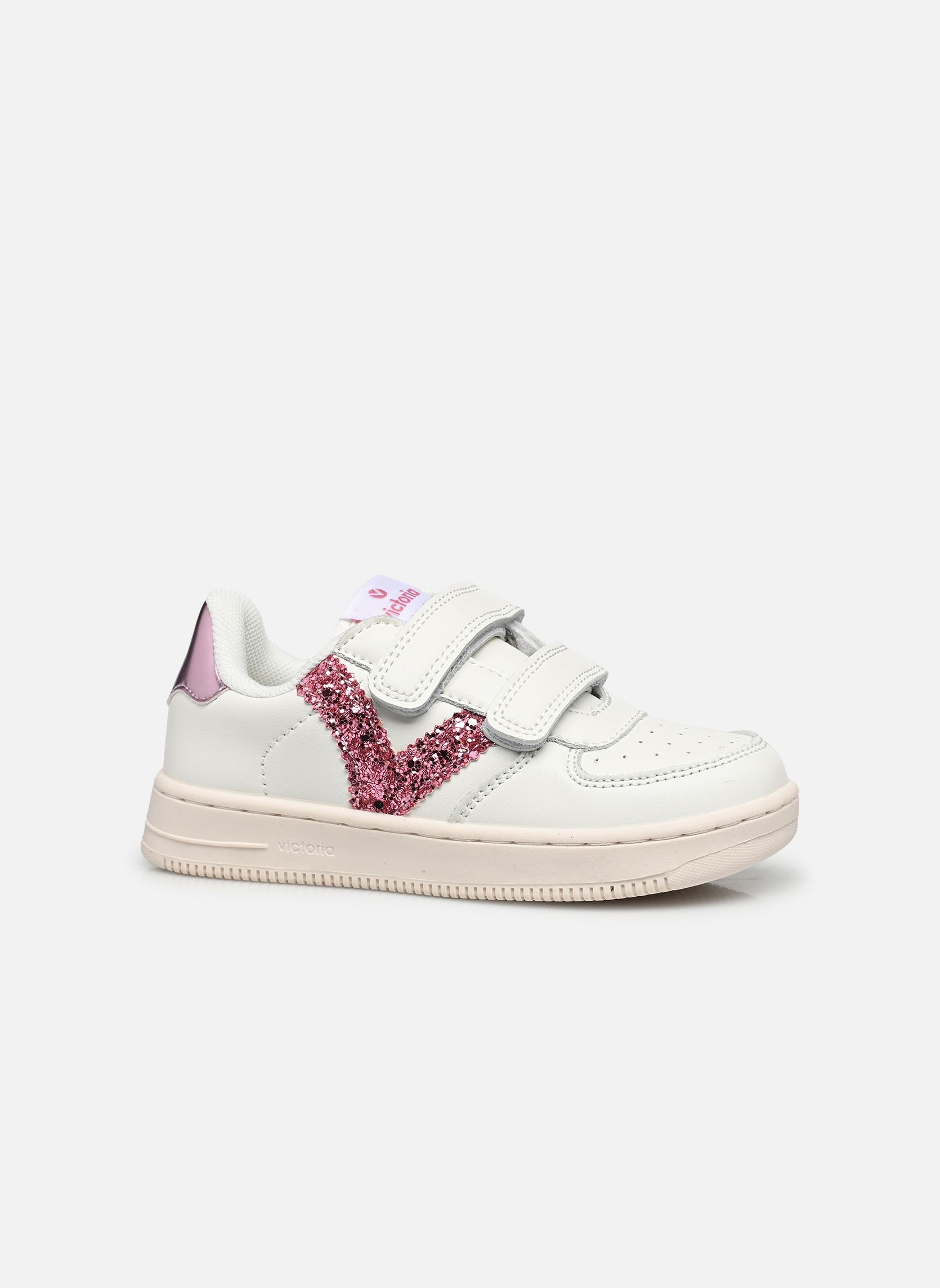 Baskets TIEMPO EFECTO PIEL FANTASIA fille blanc Victoria Baskets TIEMPO EFECTO PIEL FANTASIA fille blanc PETALO