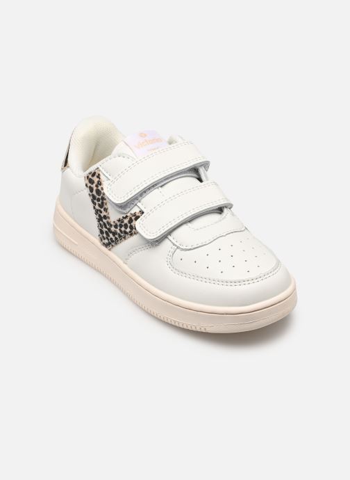 Victoria Sneaker TIEMPO EFECTO PIEL FANTASIA mädchen weiß