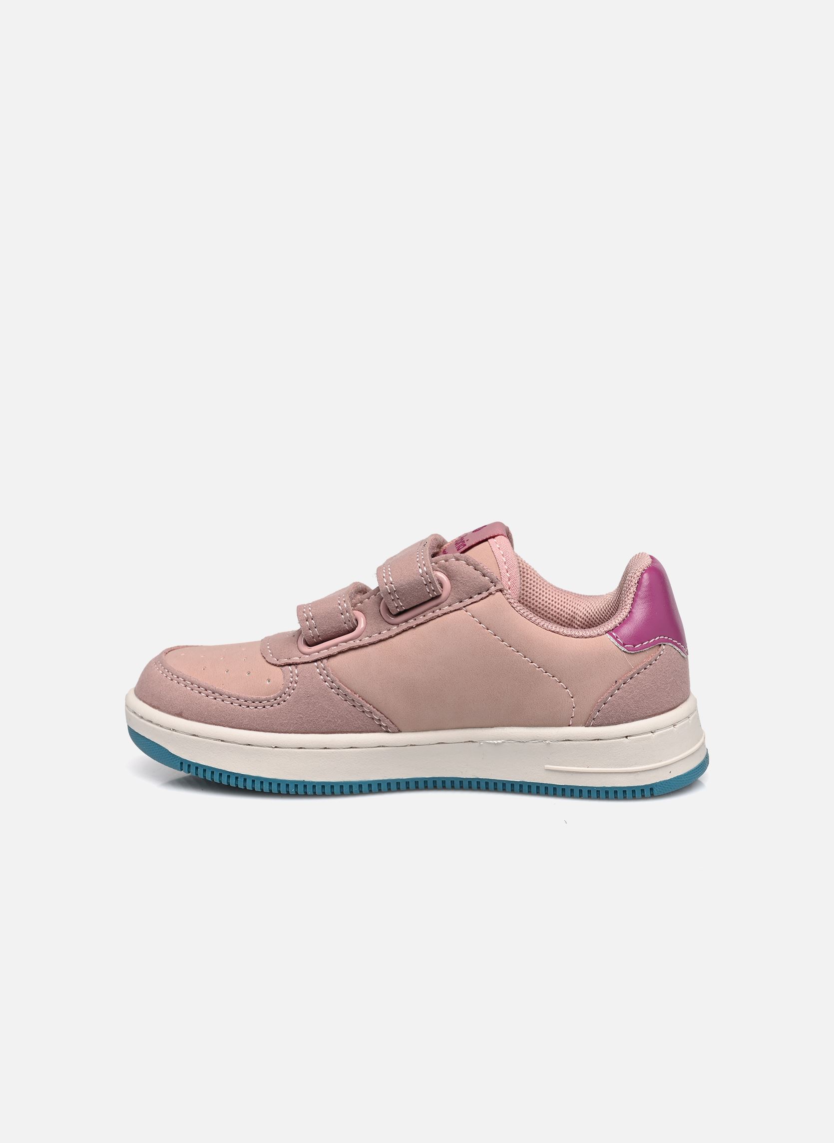 Baskets TIEMPO EFECTO PIEL & SERRAJE fille beige Victoria Baskets TIEMPO EFECTO PIEL & SERRAJE fille beige NUDE