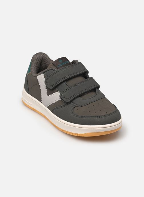 Victoria Sneaker TIEMPO EFECTO PIEL & SERRAJE jungen grau