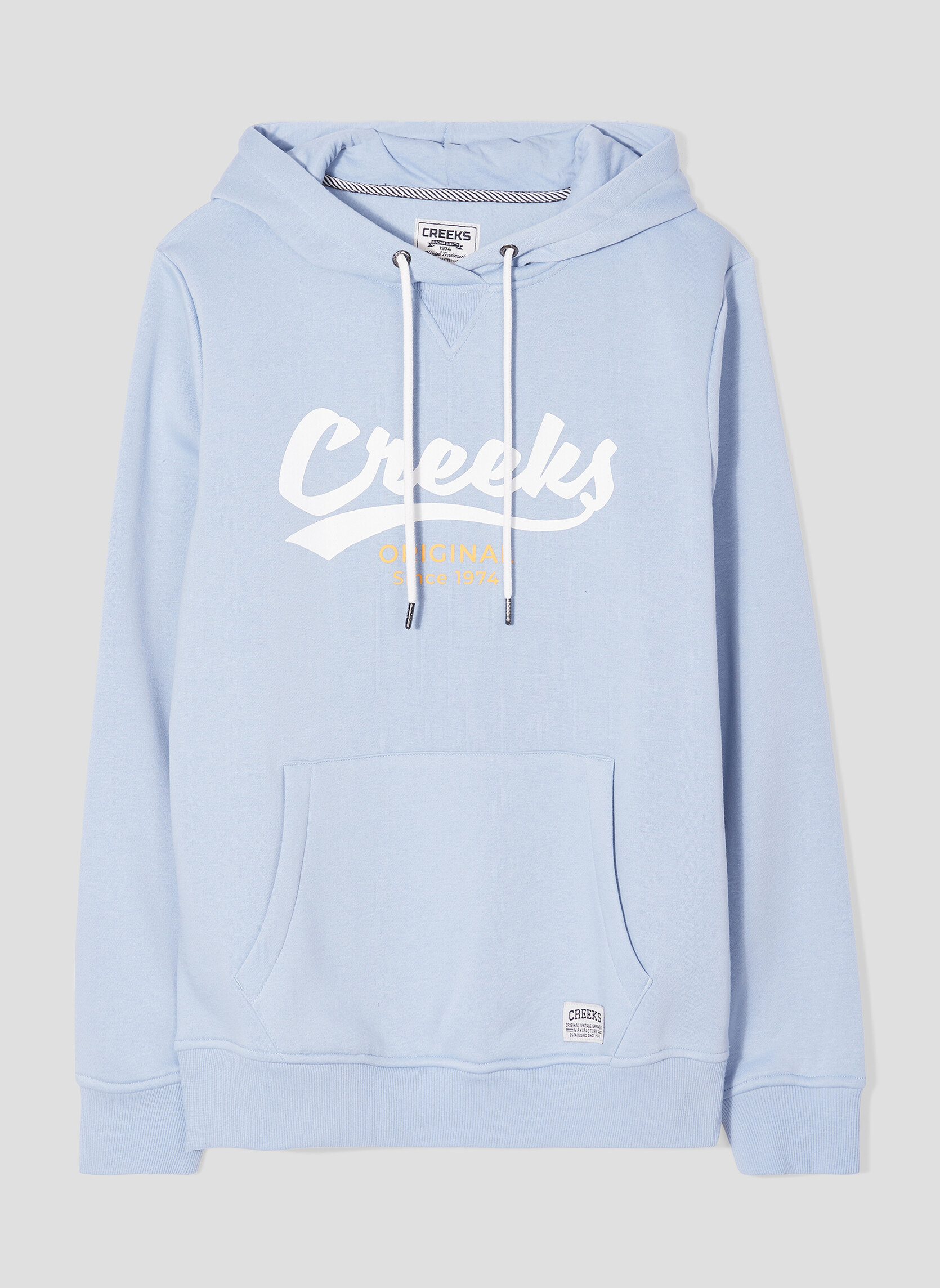Sweats à capuche CRE1SIMON_ORIGINBLANCJ homme bleu CREEKS Sweats à capuche CRE1SIMON_ORIGINBLANCJ homme bleu Bleu clair