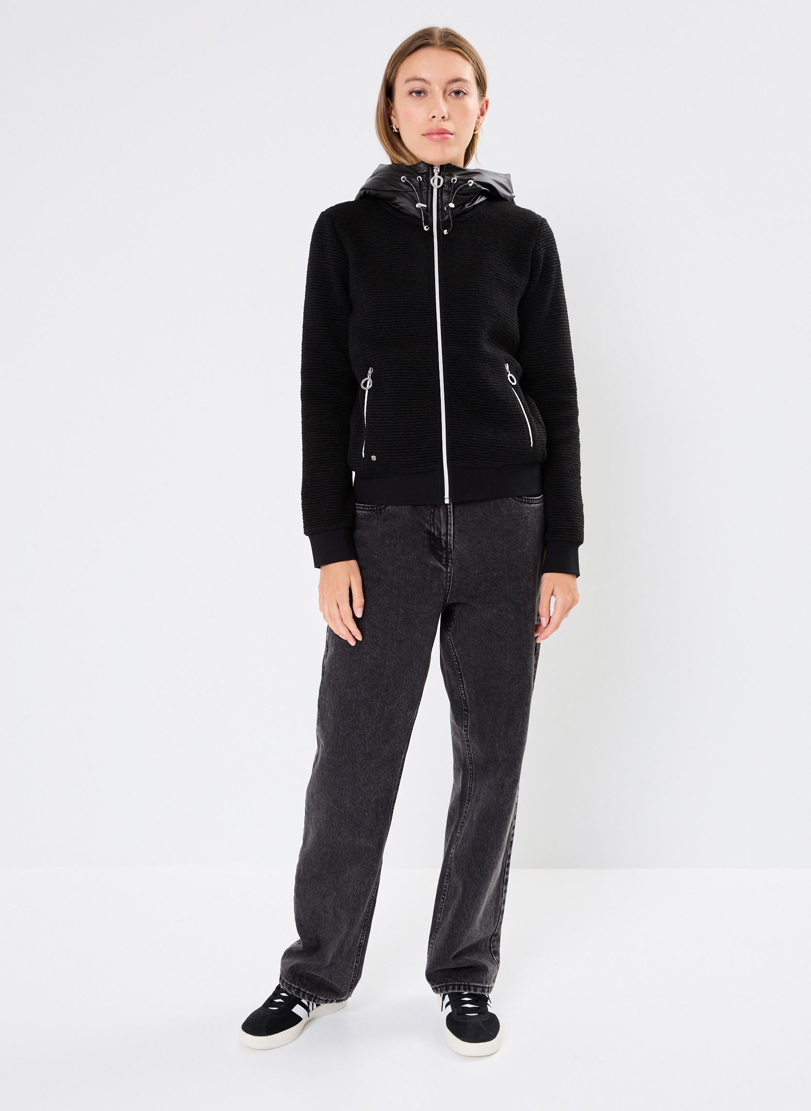 Fleece-Jacken JACKLIN damen schwarz Luhta Fleece-Jacken JACKLIN damen schwarz Noir