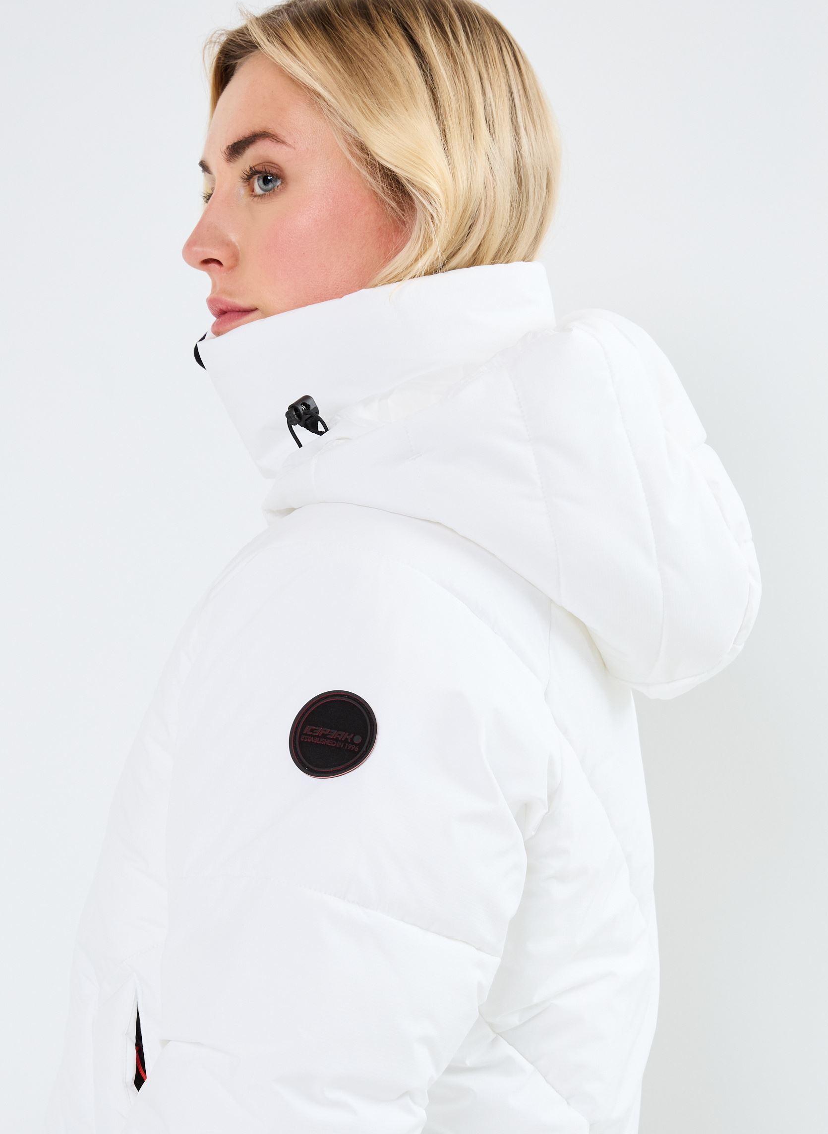 Jassen EASTPORT dames wit Icepeak Jassen EASTPORT dames wit BLANC OPTIQUE