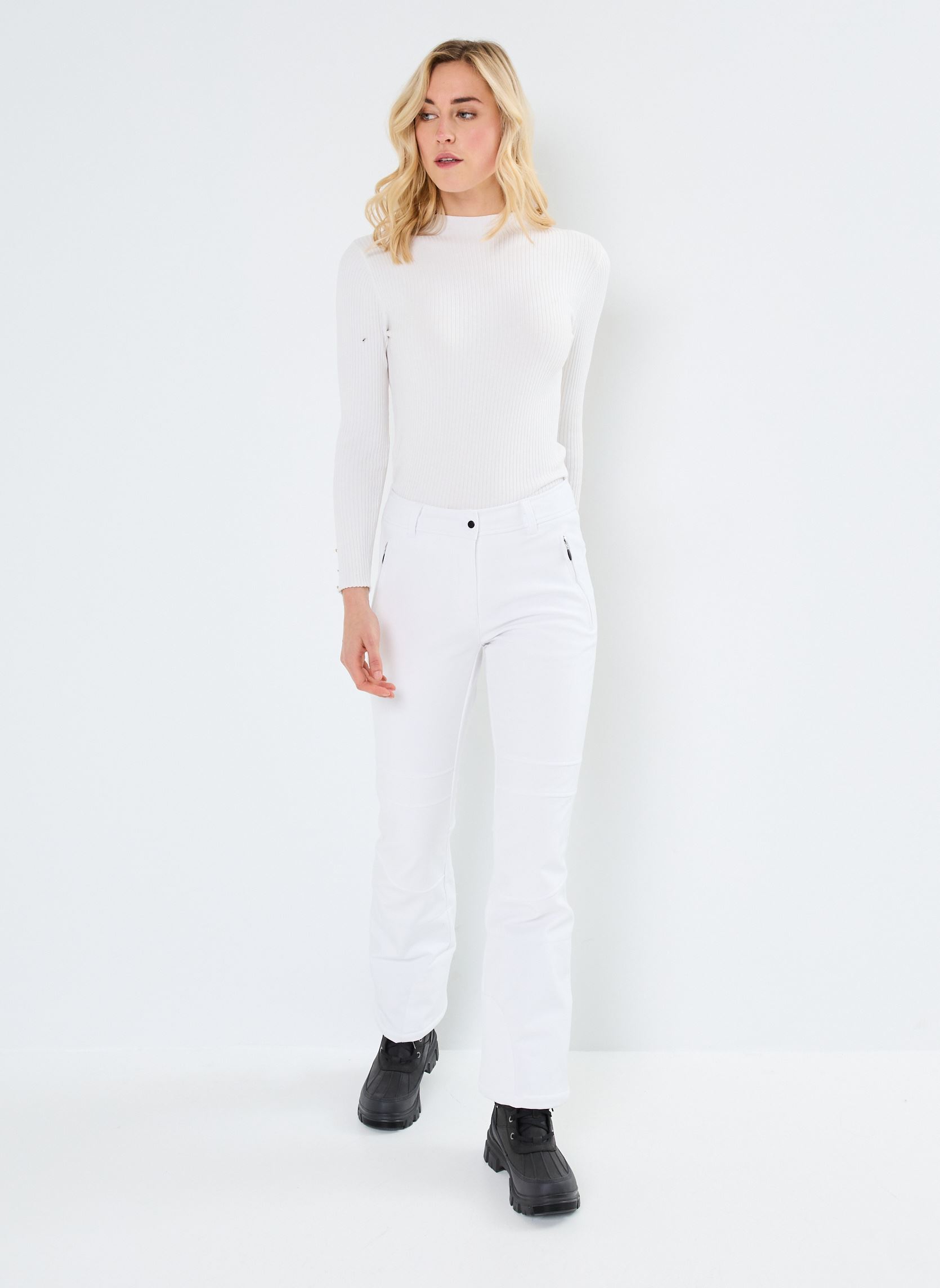 Pantalons slim ENTIAT femme blanc Icepeak Pantalons slim ENTIAT femme blanc BLANC OPTIQUE
