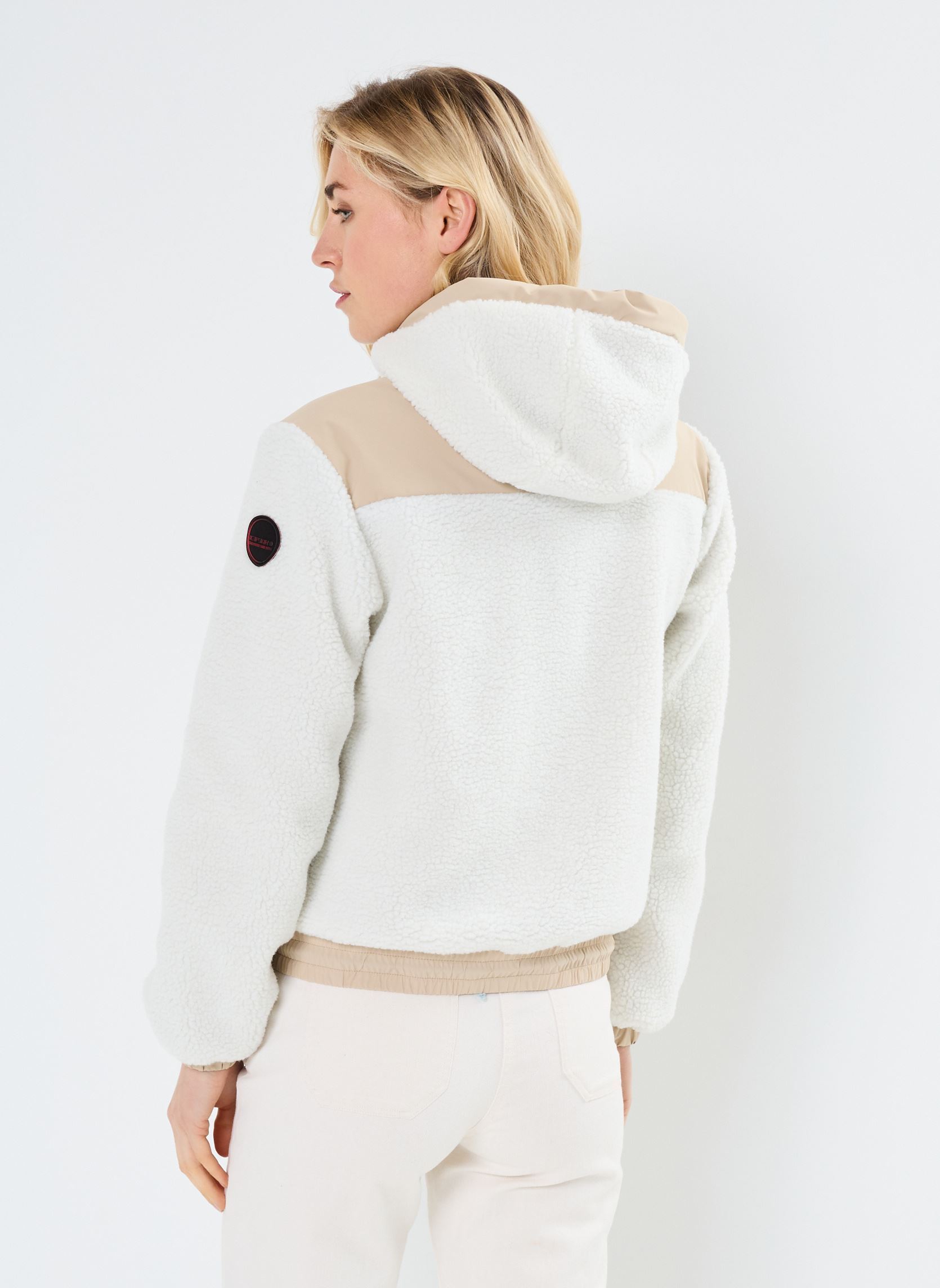 Fleece truien ERIE dames wit Icepeak Fleece truien ERIE dames wit Blanc Casse