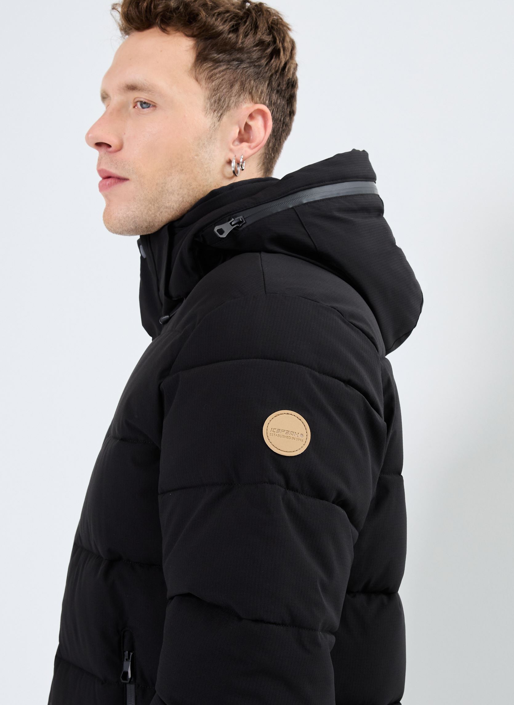 Daunenjacken BIXBY herren schwarz Icepeak Daunenjacken BIXBY herren schwarz Noir