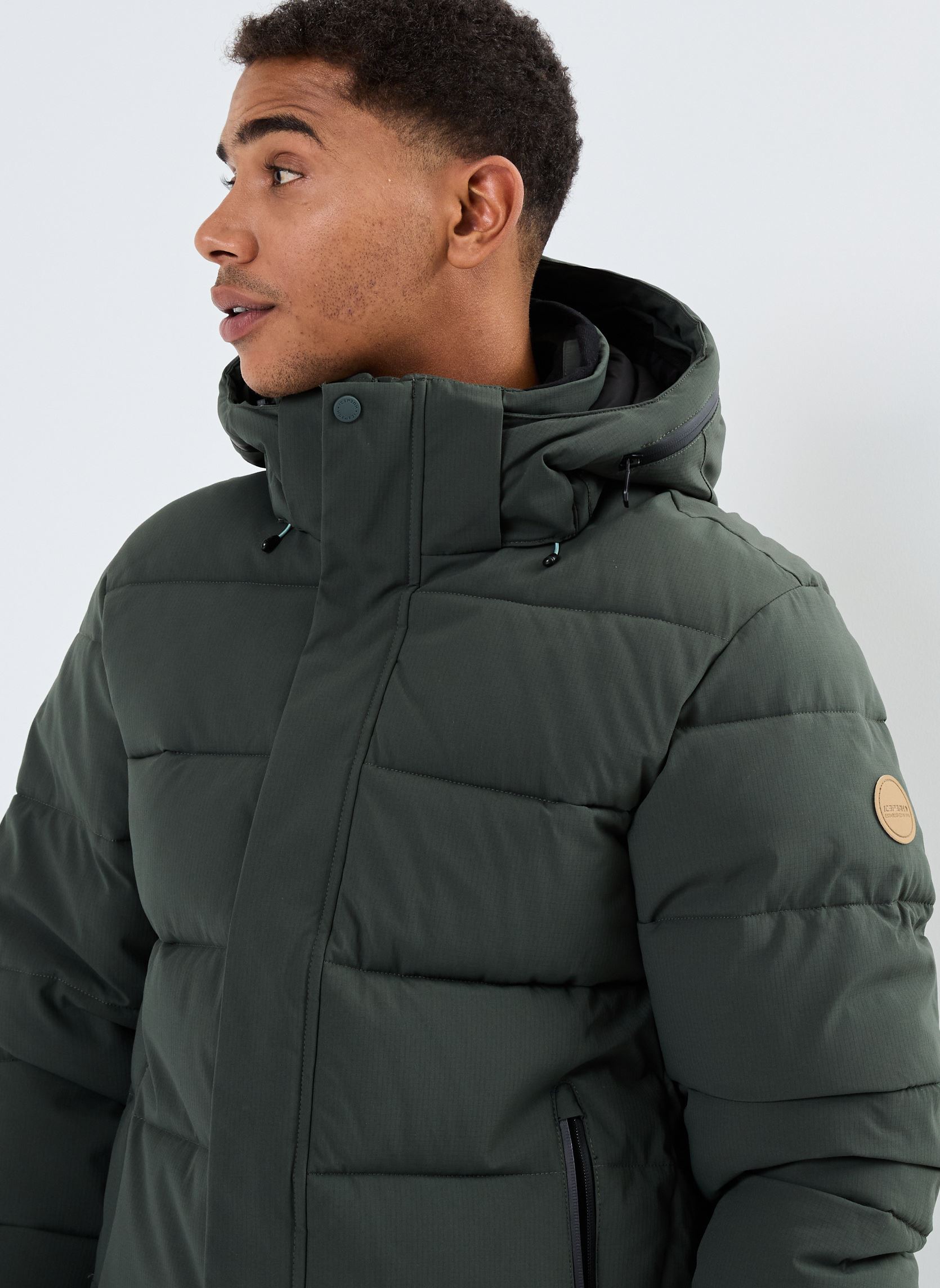 Doudounes BIXBY homme vert Icepeak Doudounes BIXBY homme vert Vert Fonce