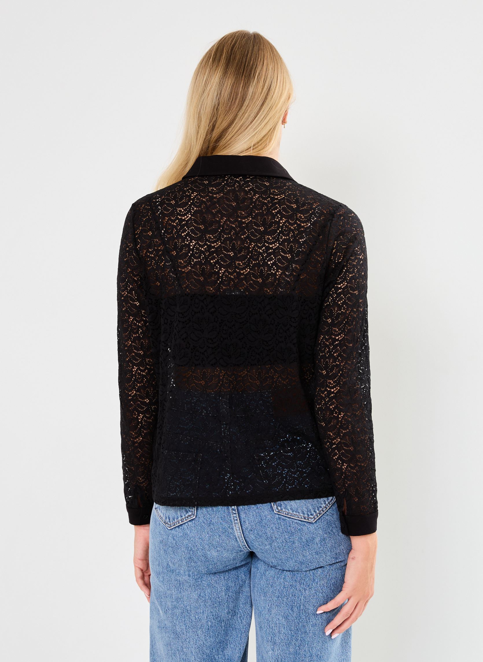 Camisas de manga larga CASYLDA mujer negro Georgia Rose Camisas de manga larga CASYLDA mujer negro NOIR