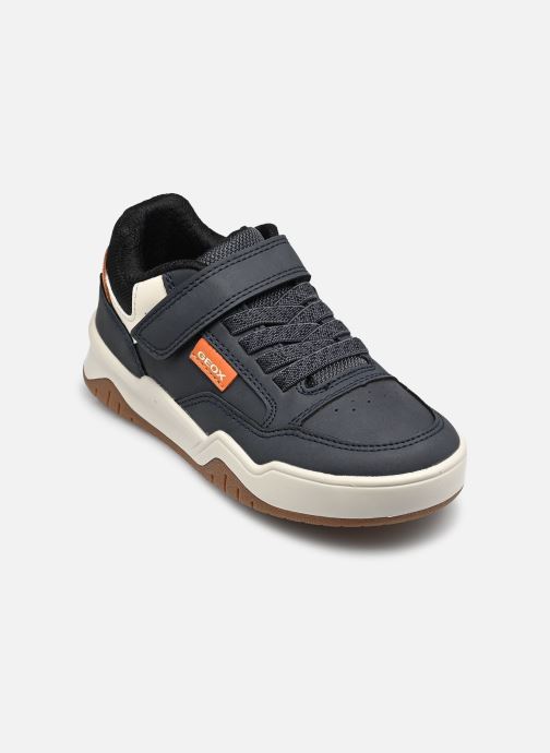 Geox Niedrige Sneaker J Perth Boy E jungen marineblau