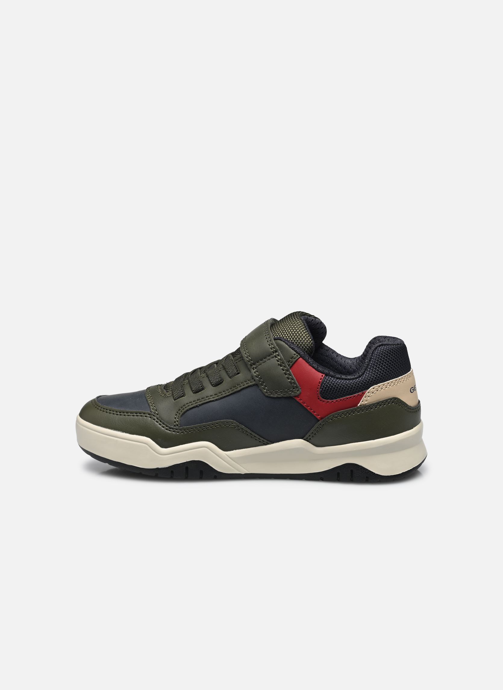 Baskets basses J Perth Boy E vert Geox Baskets basses J Perth Boy E vert MILITARY/NAVY