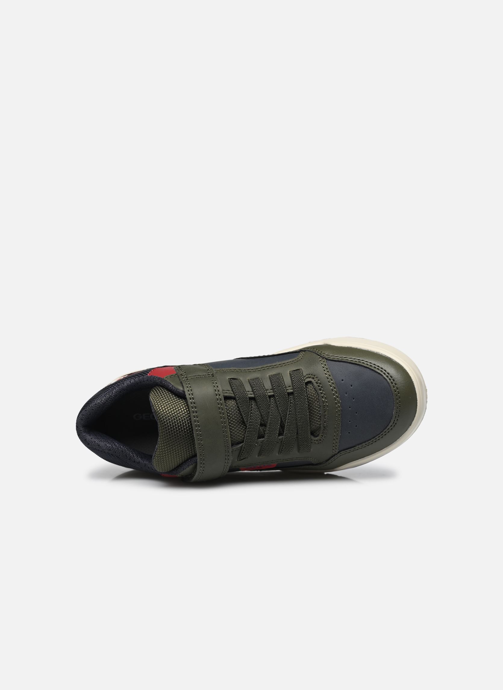 Baskets basses J Perth Boy E vert Geox Baskets basses J Perth Boy E vert MILITARY/NAVY