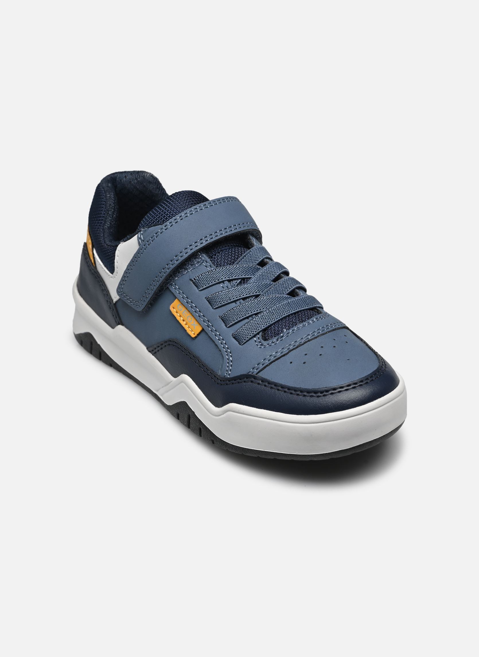 Baskets basses J Perth Boy E bleu Geox Baskets basses J Perth Boy E bleu AVIO/GREY