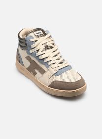 Baskets montantes HAZEL MID BASKETS LEATHER SUEDE W femme beige Faguo Baskets montantes HAZEL MID BASKETS LEATHER SUEDE W femme beige ECRU/LIGHT BLUE