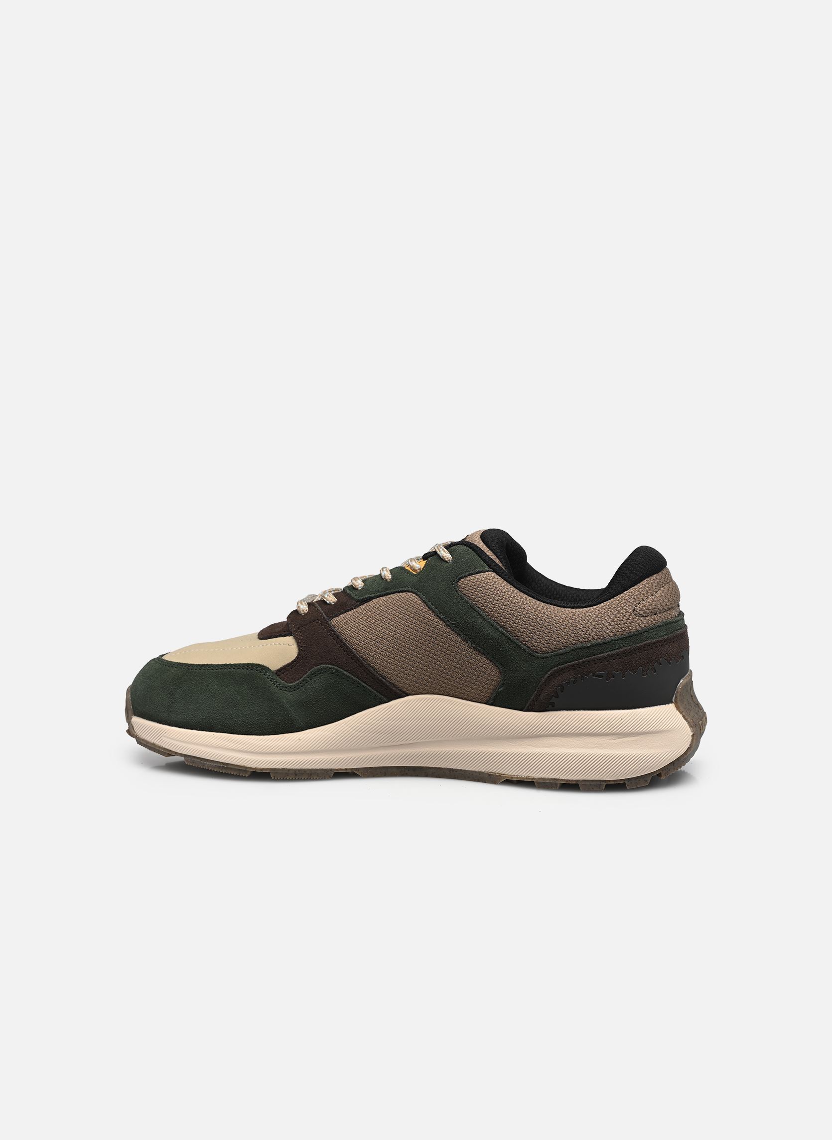 Baskets LIMWOOD RUNNING LEATHER SUEDE M homme vert Faguo Baskets LIMWOOD RUNNING LEATHER SUEDE M homme vert DARK GREEN/TAUPE
