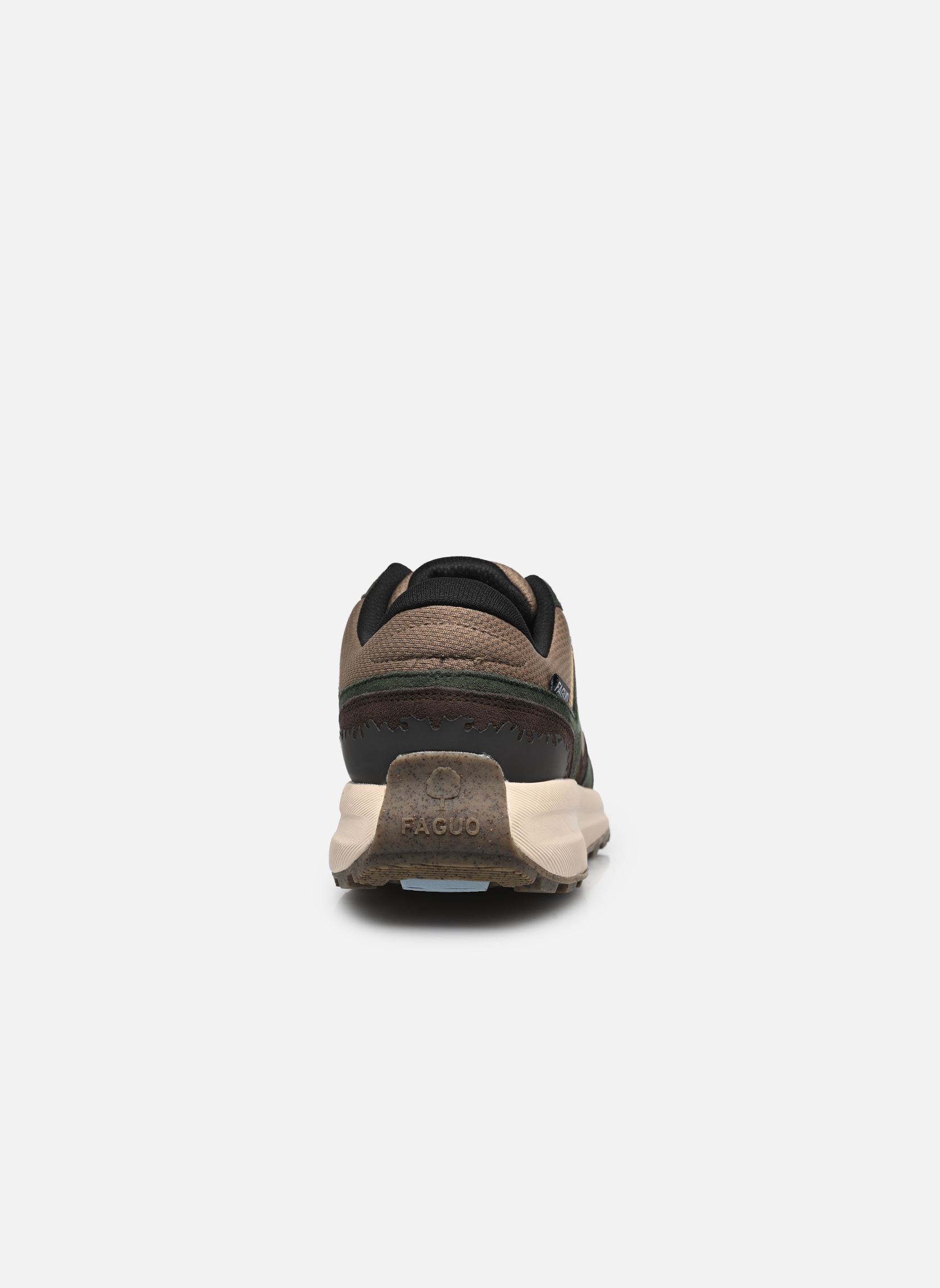 Baskets LIMWOOD RUNNING LEATHER SUEDE M homme vert Faguo Baskets LIMWOOD RUNNING LEATHER SUEDE M homme vert DARK GREEN/TAUPE