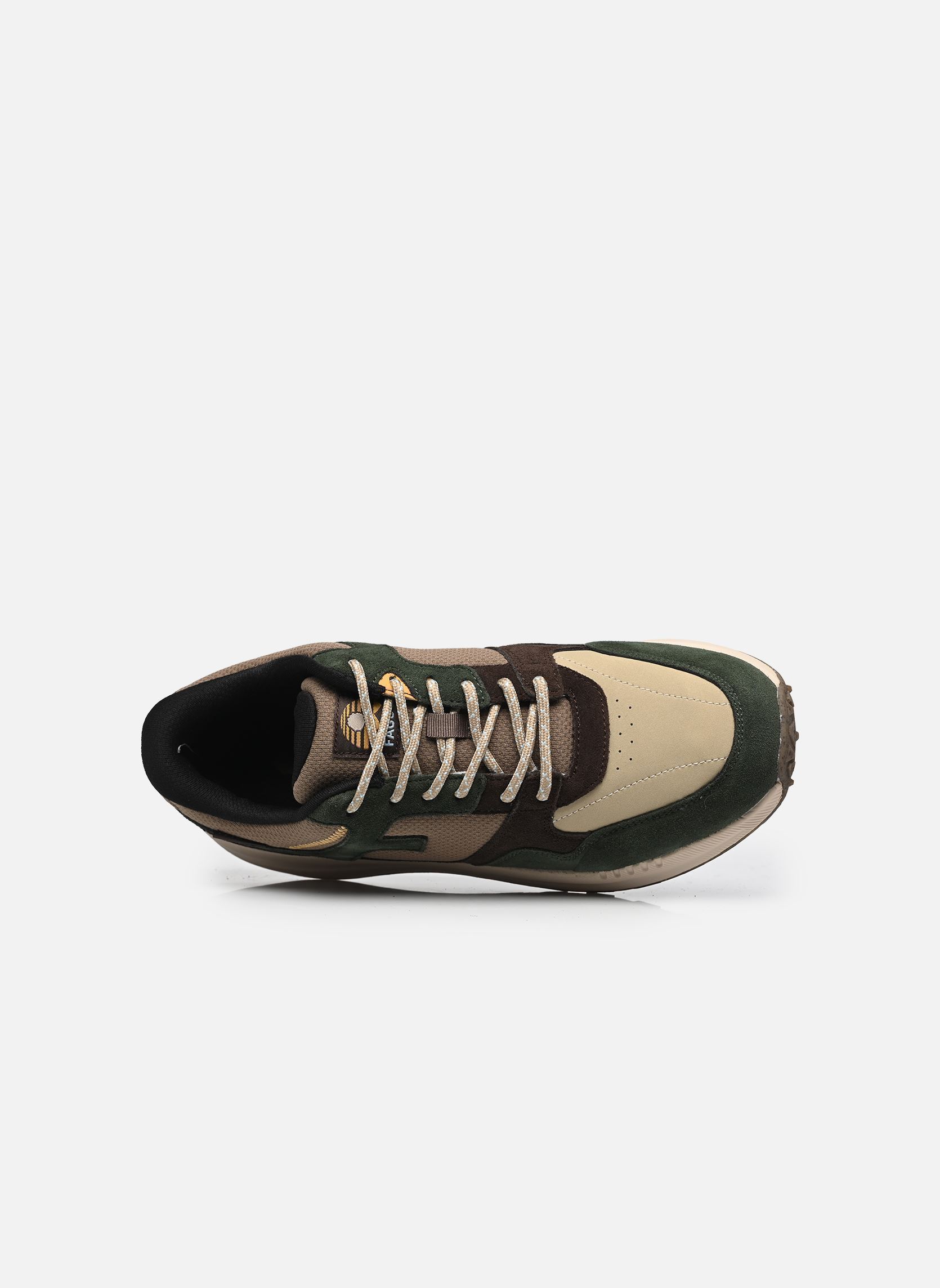 Baskets LIMWOOD RUNNING LEATHER SUEDE M homme vert Faguo Baskets LIMWOOD RUNNING LEATHER SUEDE M homme vert DARK GREEN/TAUPE