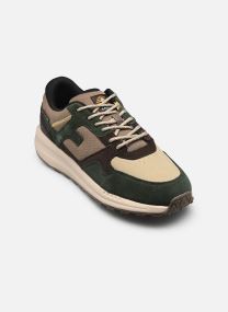 Baskets LIMWOOD RUNNING LEATHER SUEDE M homme vert Faguo Baskets LIMWOOD RUNNING LEATHER SUEDE M homme vert DARK GREEN/TAUPE
