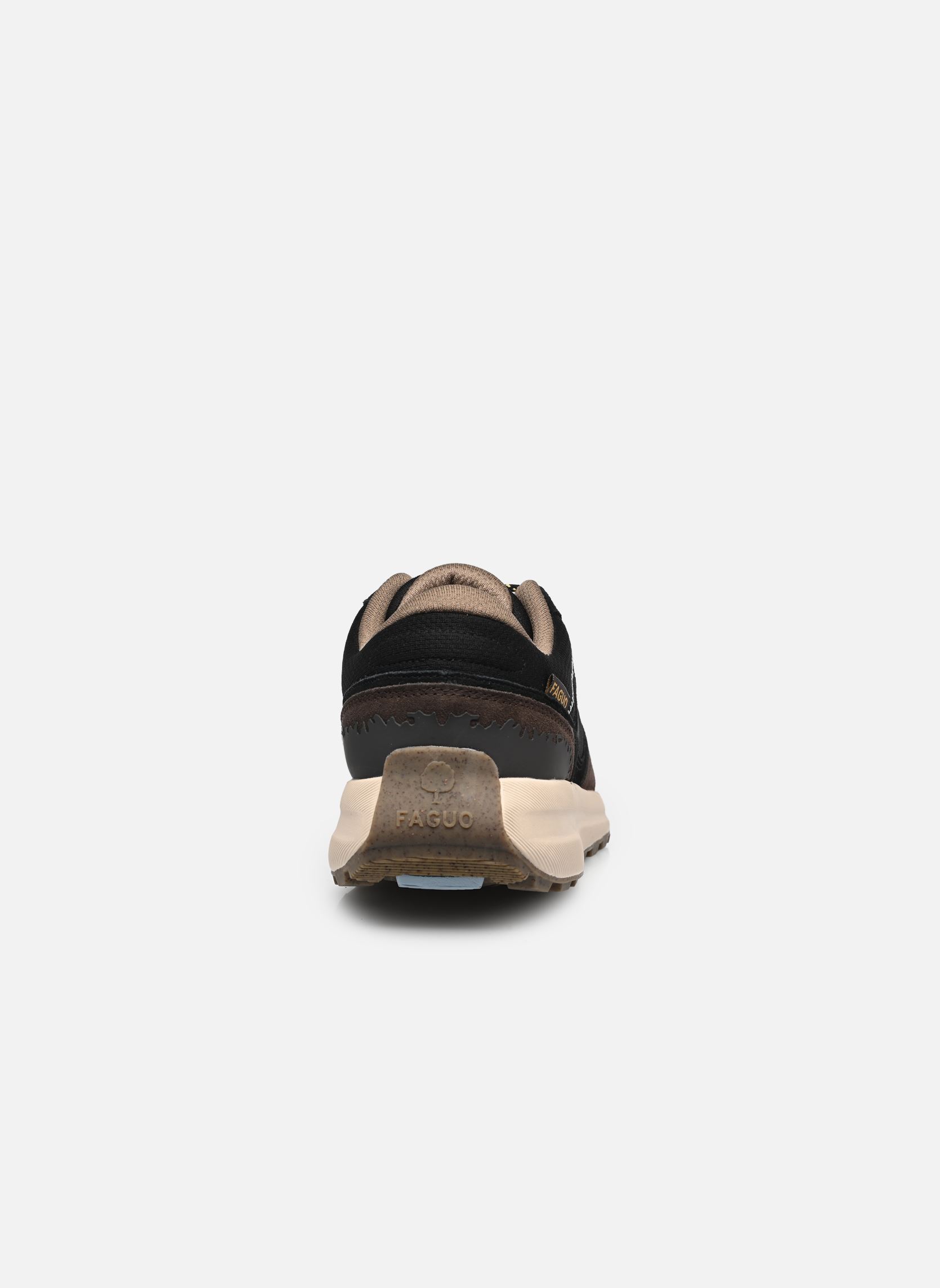 Baskets LIMWOOD RUNNING LEATHER SUEDE M homme noir Faguo Baskets LIMWOOD RUNNING LEATHER SUEDE M homme noir Black/Dark Brown