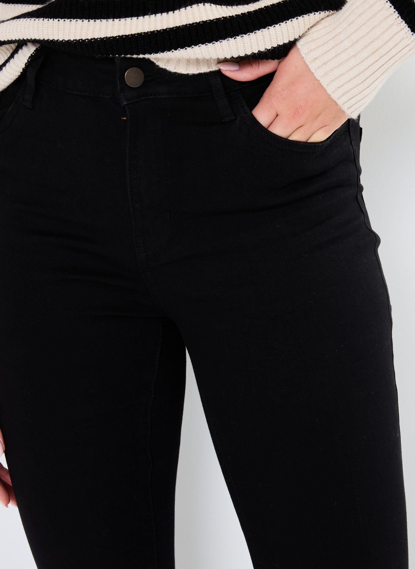 Jeans slim et skinny PALMIRRA-SLIM jean femme noir Georgia Rose Jeans slim et skinny PALMIRRA-SLIM jean femme noir DENIM BLACK
