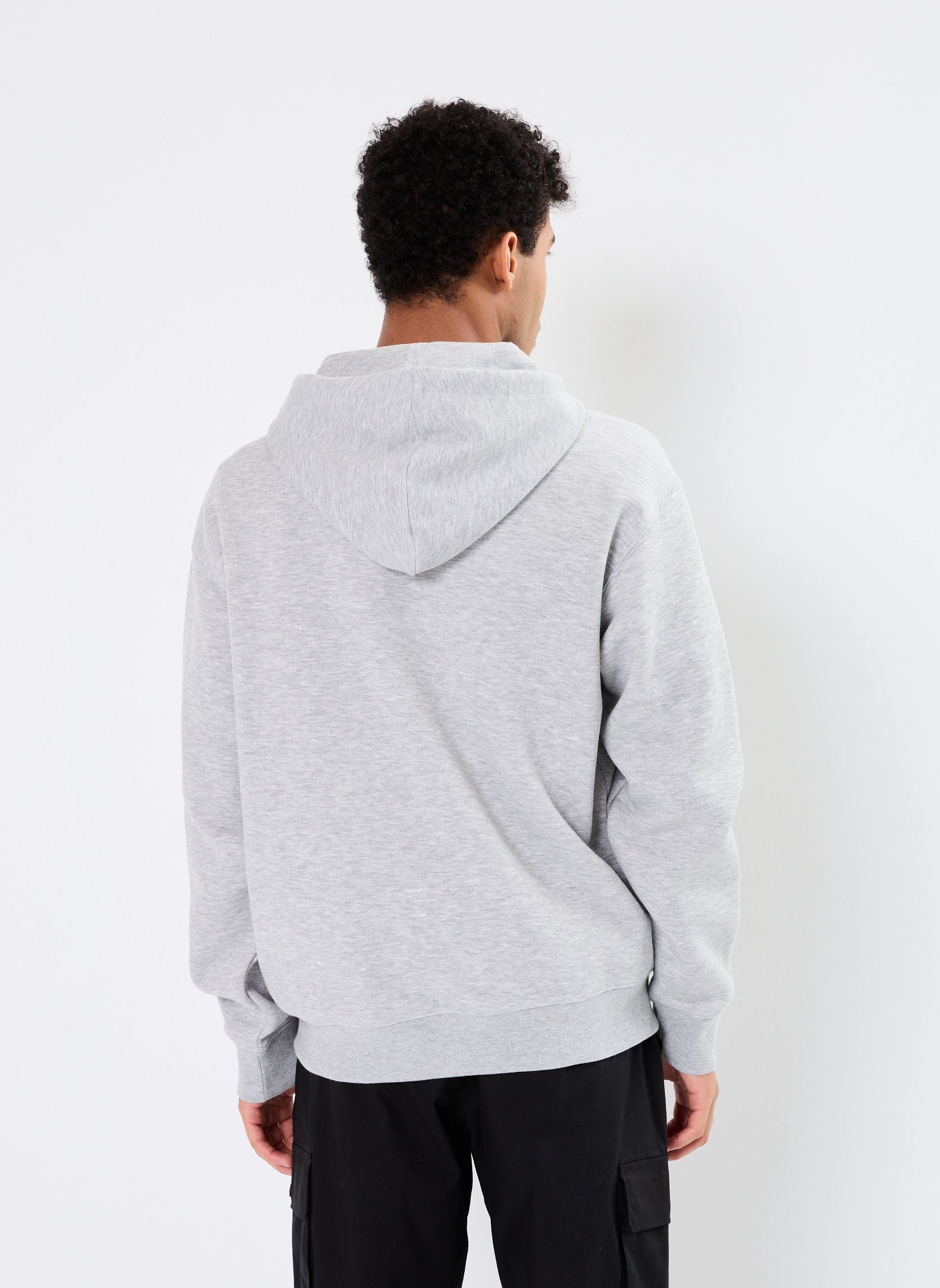 Sweaters met rits Sport Essentials Logo Fleece Full Zip heren grijs New Balance Sweaters met rits Sport Essentials Logo Fleece Full Zip heren grijs Athletic Grey