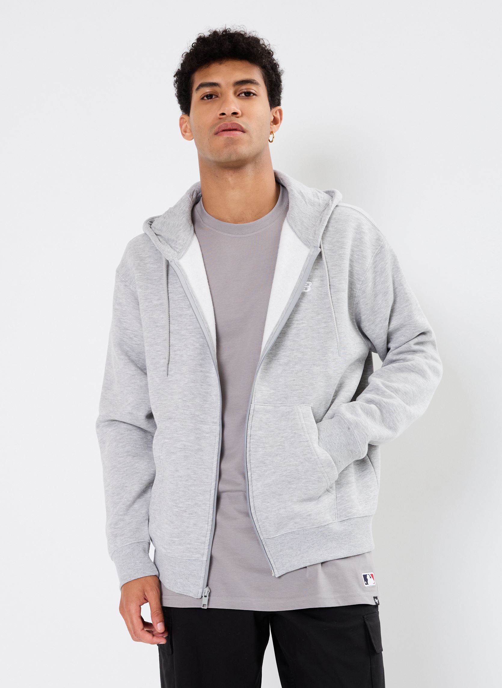 Vêtements New Balance Sport Essentials Logo Fleece Full Zip pour Accessoires