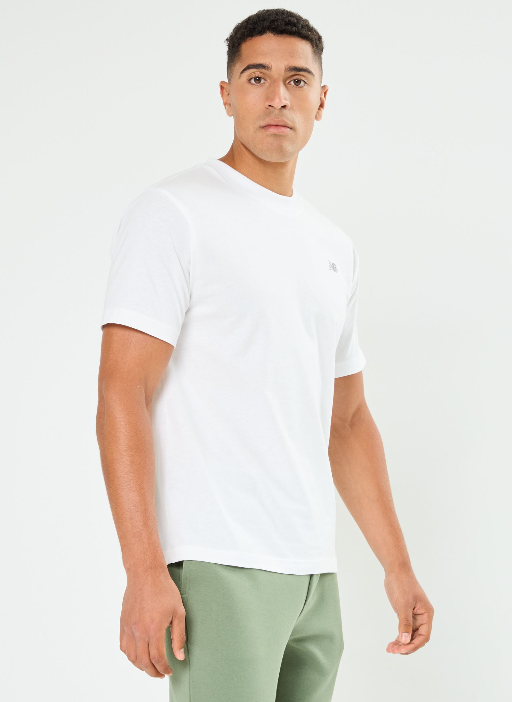 T shirt New Balance SMALL LOGO JERSEY TEE EU - vue 6