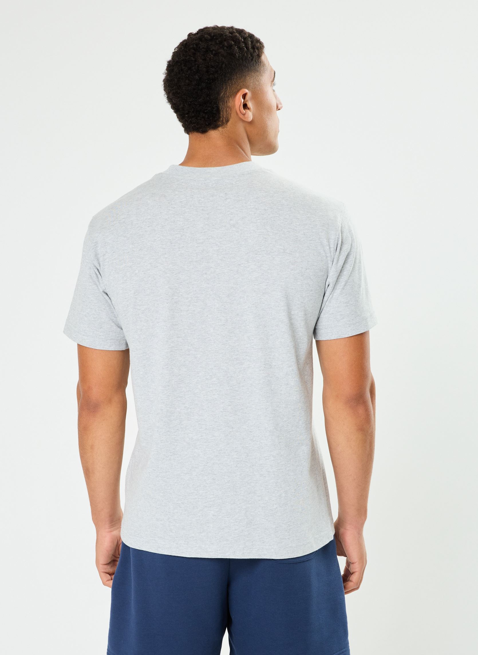 Tee-shirts manches courtes Sport Essentials Cotton T-Shirt homme gris New Balance Tee-shirts manches courtes Sport Essentials Cotton T-Shirt homme gris Athletic Grey