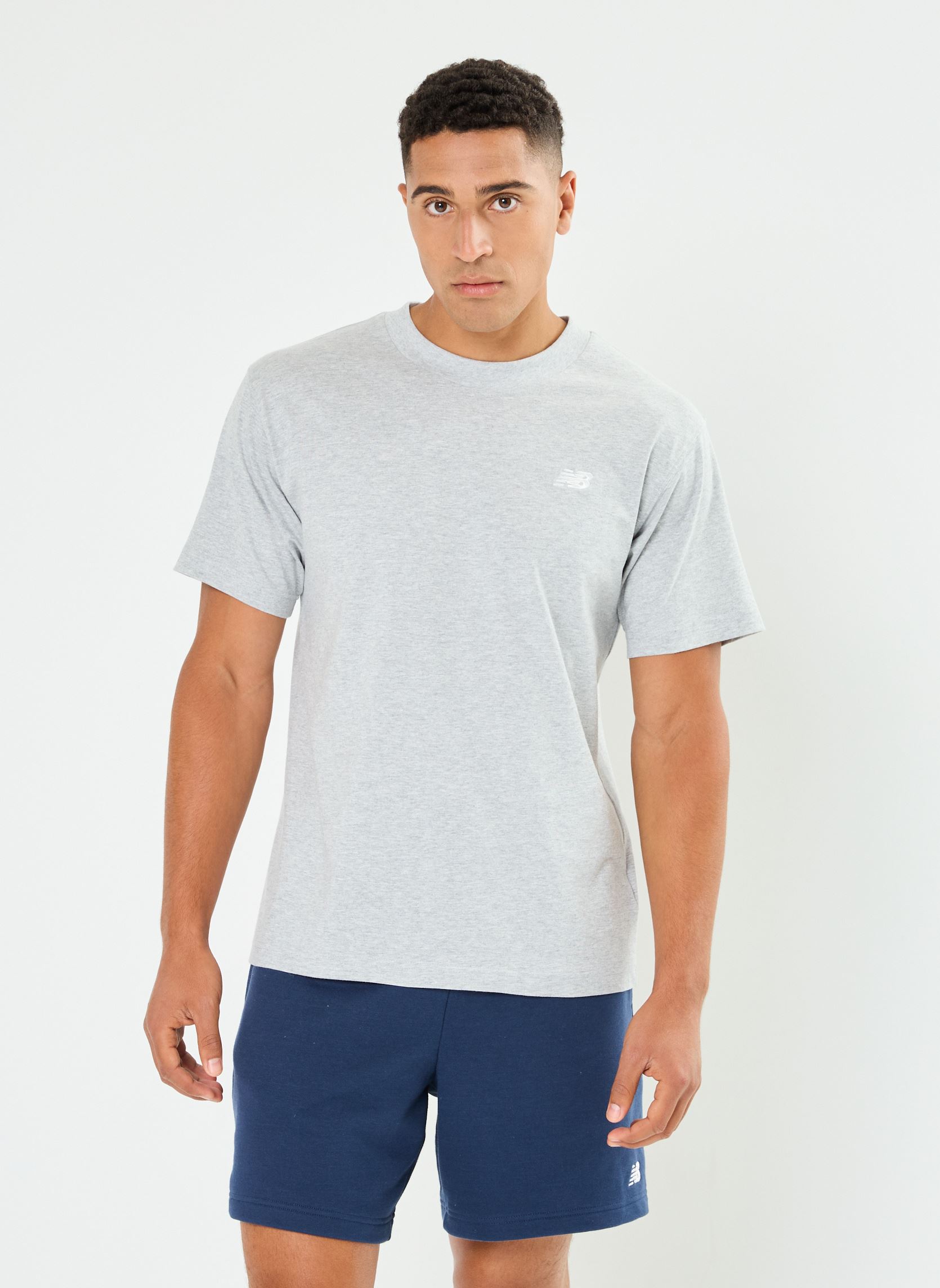 T shirt New Balance SMALL LOGO JERSEY TEE EU - vue 7